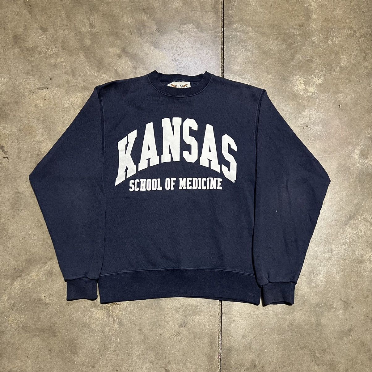 Vintage Vintage Kansas School Medicine College Crewneck Sweatshirt Size US S / EU 44-46 / 1 - 3 Thumbnail