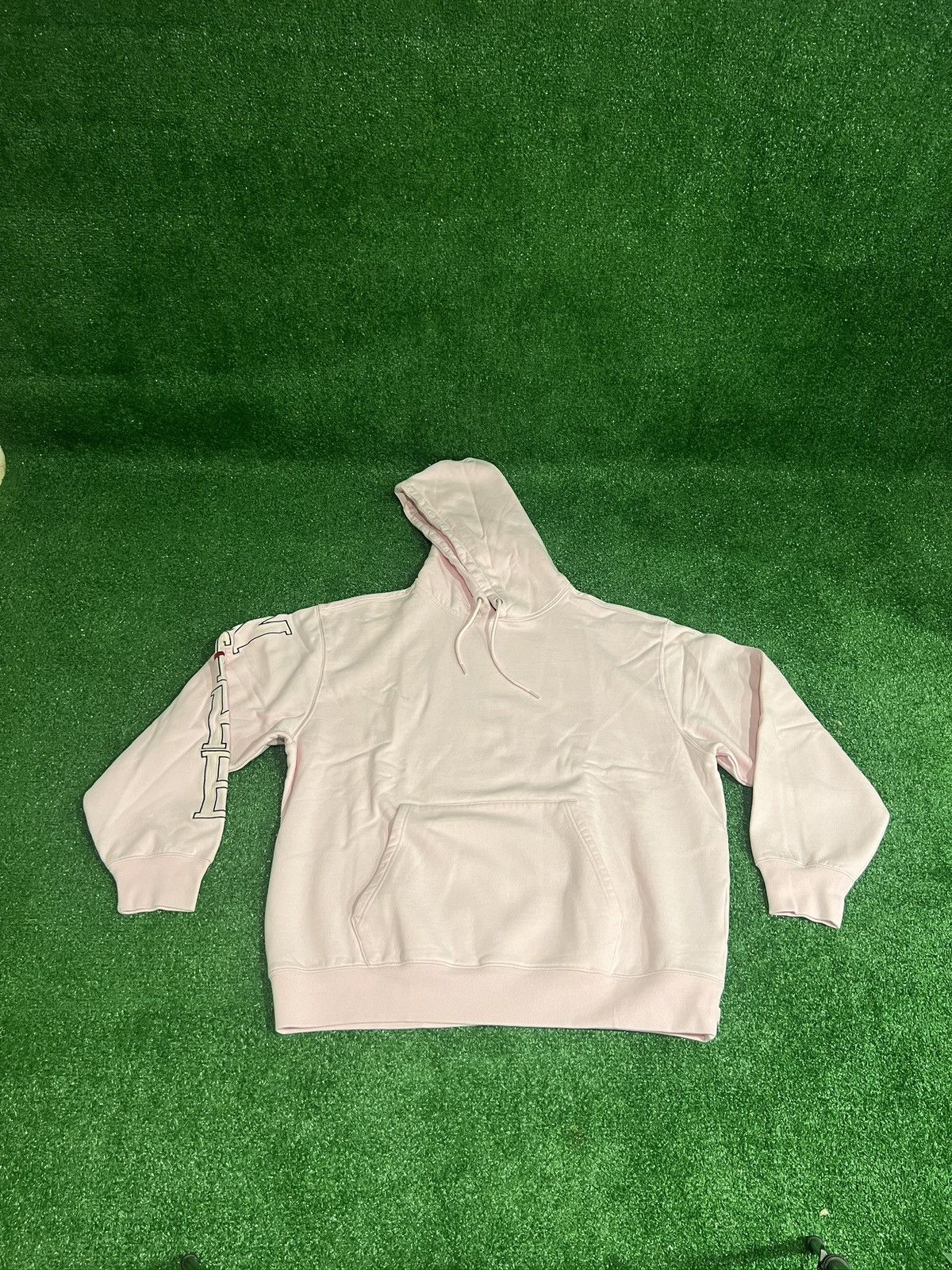 Supreme Nike Hooded Sweatshirt Light Pink