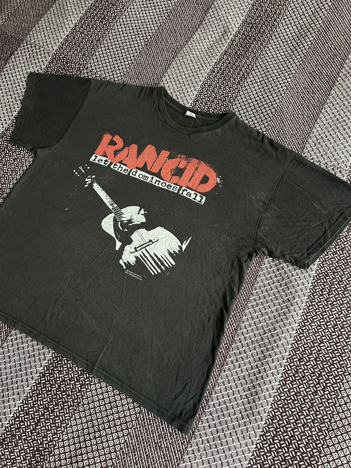 Vintage Vintage Rancid Merch T-shirt 2009 Machete Rare Rock Tee Sz L Size US L / EU 52-54 / 3 - 2 Thumbnail