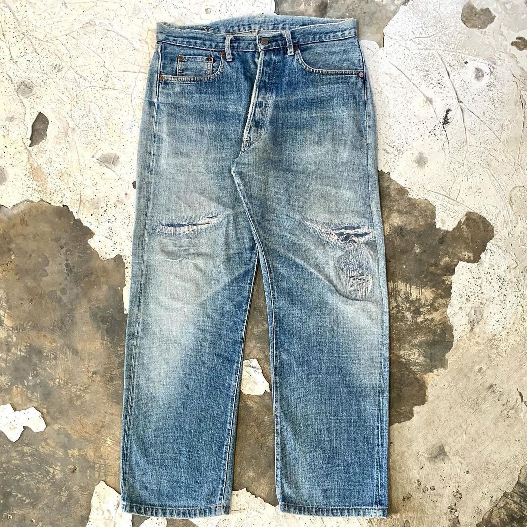 パンツ DOPE+DRAKKAR vintage design remake denim Dope Drakkar | Grailed