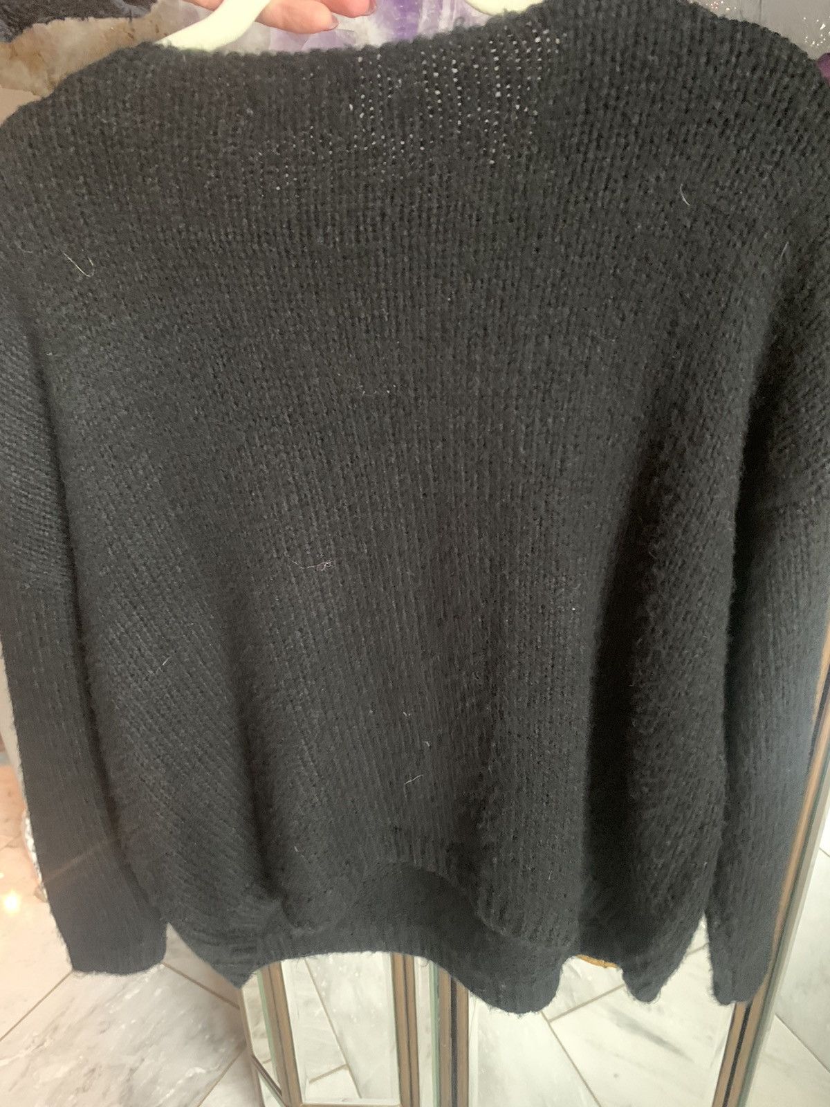 ELAN Elan black rock and roll sweater size is small Size S / US 4 / IT 40 - 2 Thumbnail