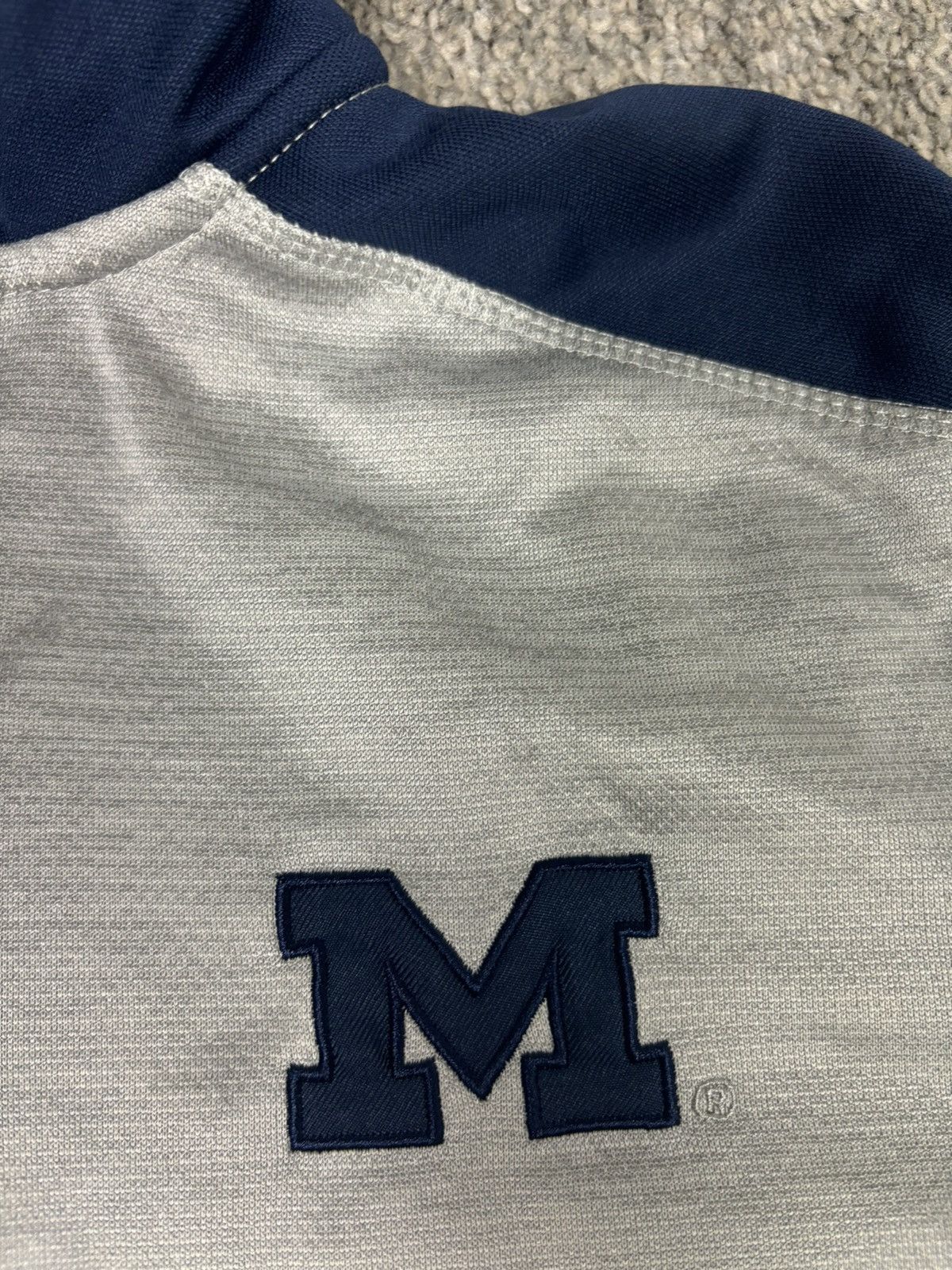 Colosseum Athletics Gray u of m michigan quarter zip up Size US S / EU 44-46 / 1 - 4 Thumbnail