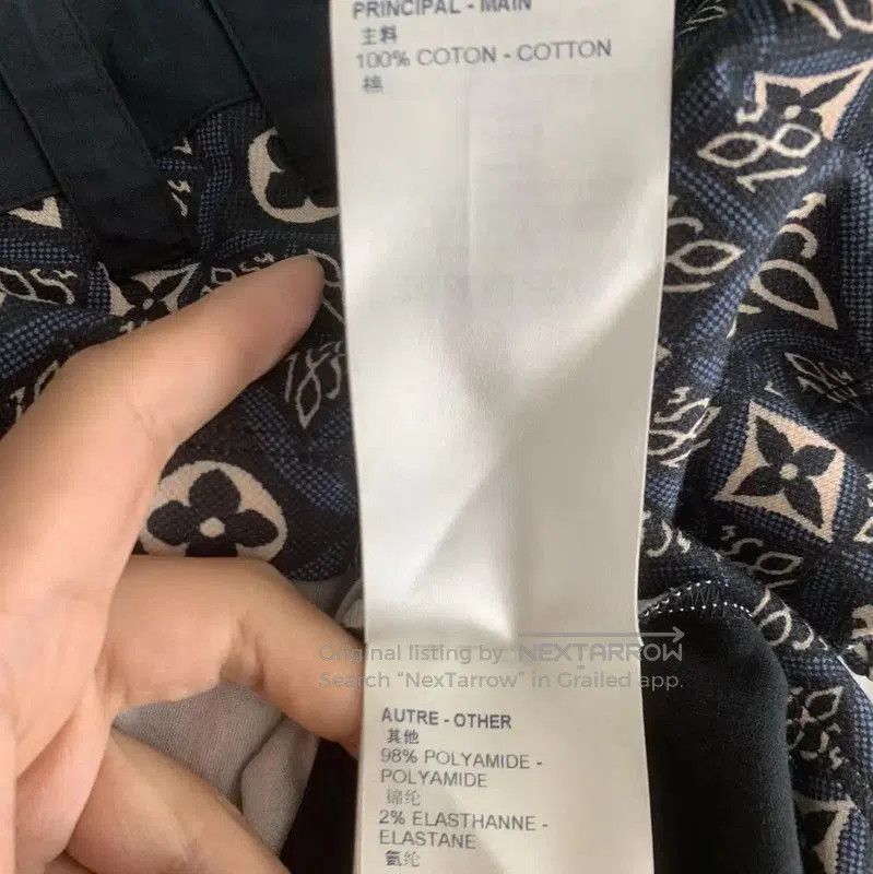 Louis Vuitton Louis Vuitton Summer Navy Cotton T. Size XS / US 0-2 / IT 36-38 - 7 Thumbnail
