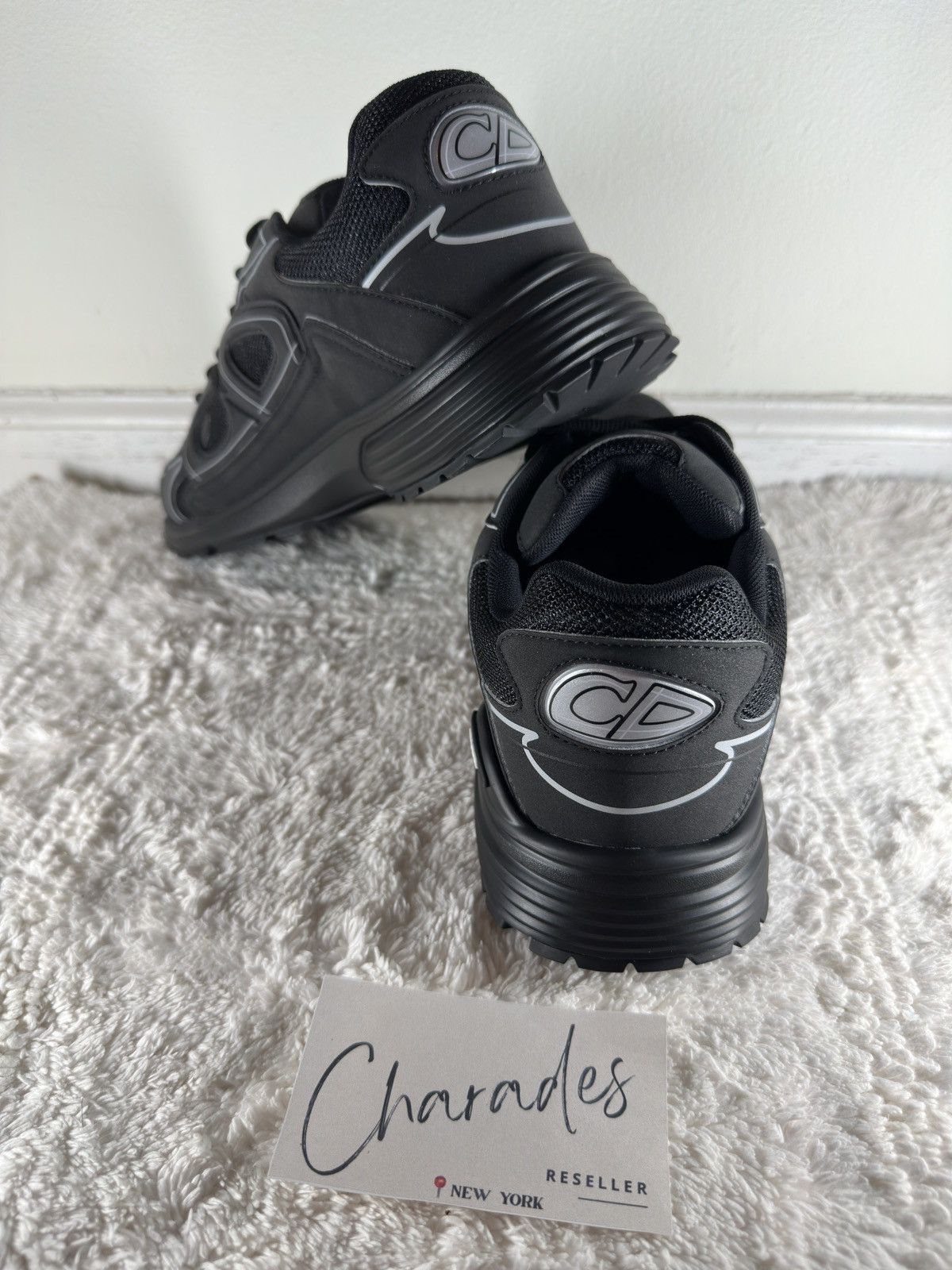 Dior Dior B30 Triple Black Size US 12 / EU 45 - 6 Thumbnail