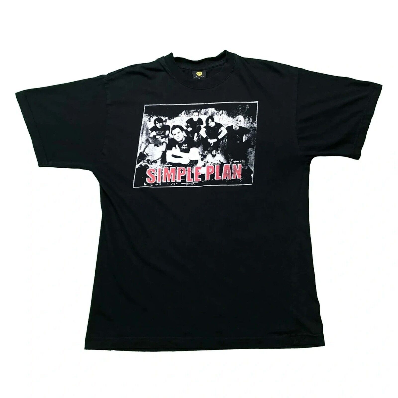 Band Tees × Vintage Vintage Y2K Simple Plan T Shirt Medium Rock Band Graphic Tee Size US M / EU 48-50 / 2 - 1 Thumbnail