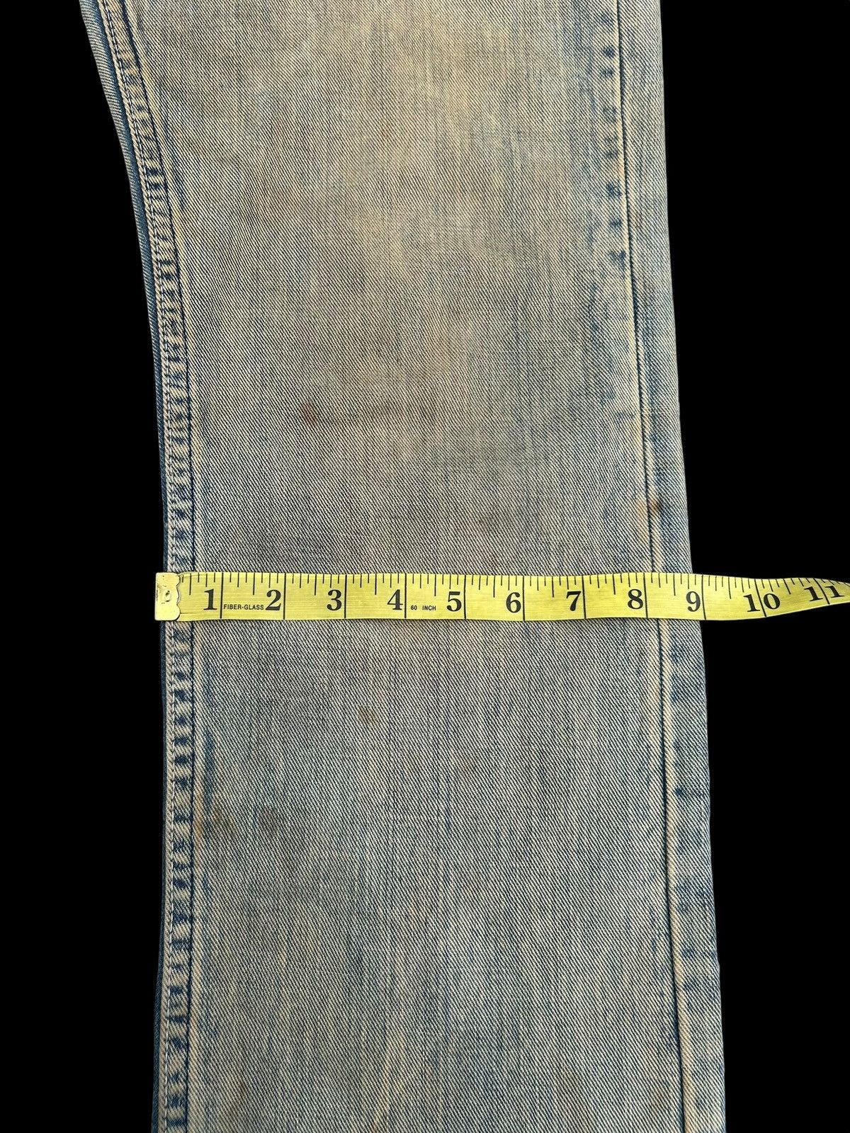 Kapital Vintage Diesel Big Logo Distressed Dirty Denim jeans Size US 32 / EU 48 - 24 Thumbnail