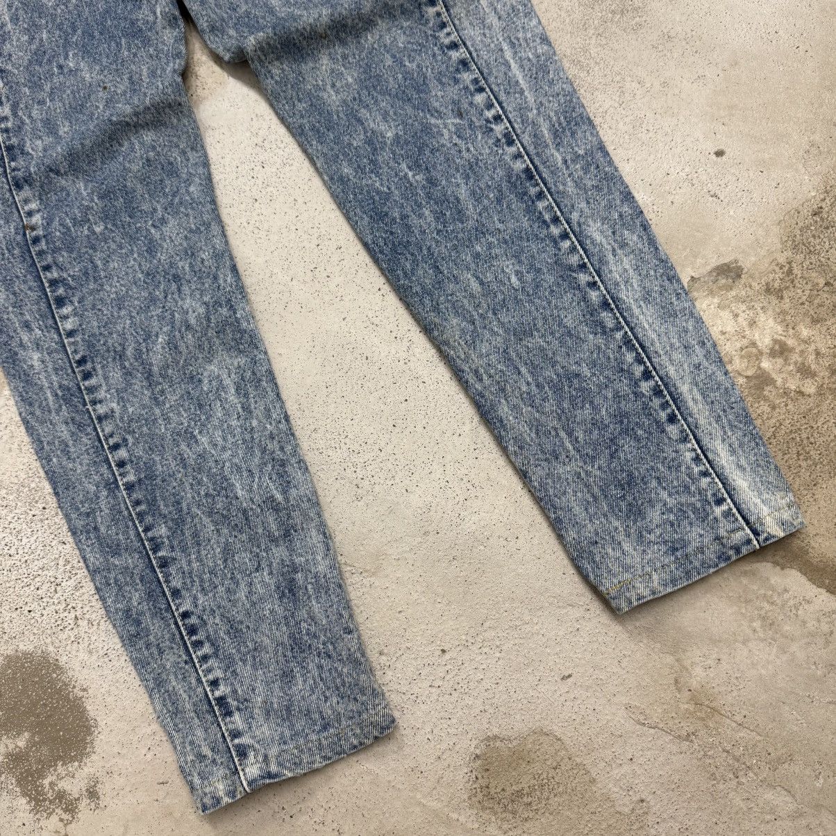 Japanese Brand Vintage High Waist Sweet Camel Bleached Design Denim Pants Size 26" / US 2 / IT 38 - 10 Thumbnail