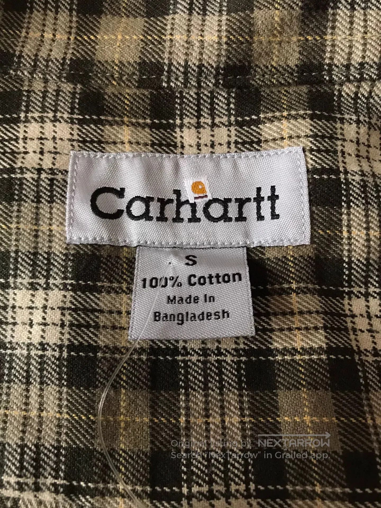Carhartt Carhartt S131 LDN Flannel Work Shirt. Size US S / EU 44-46 / 1 - 7 Thumbnail