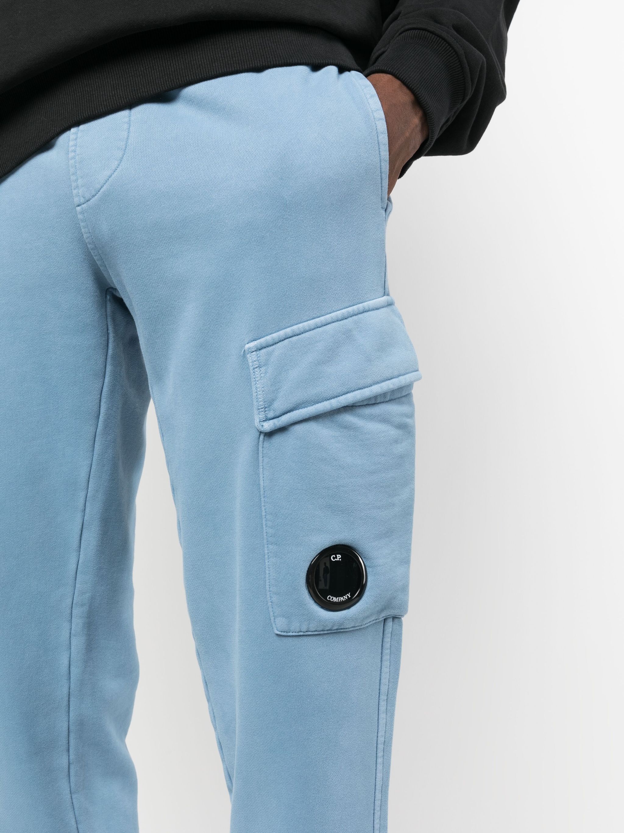 C.P. Company o1y1224 Logo Cargo Pant in Light Blue Size US 36 / EU 52 - 5 Thumbnail
