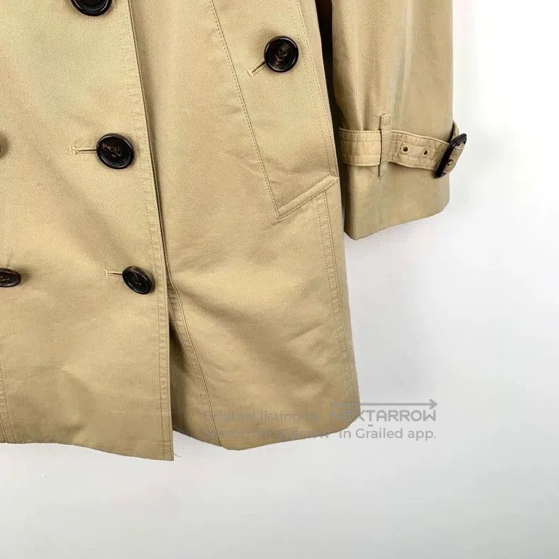 Burberry Burberry Brown Cotton Trench Coat. Size US S / EU 44-46 / 1 - 4 Thumbnail