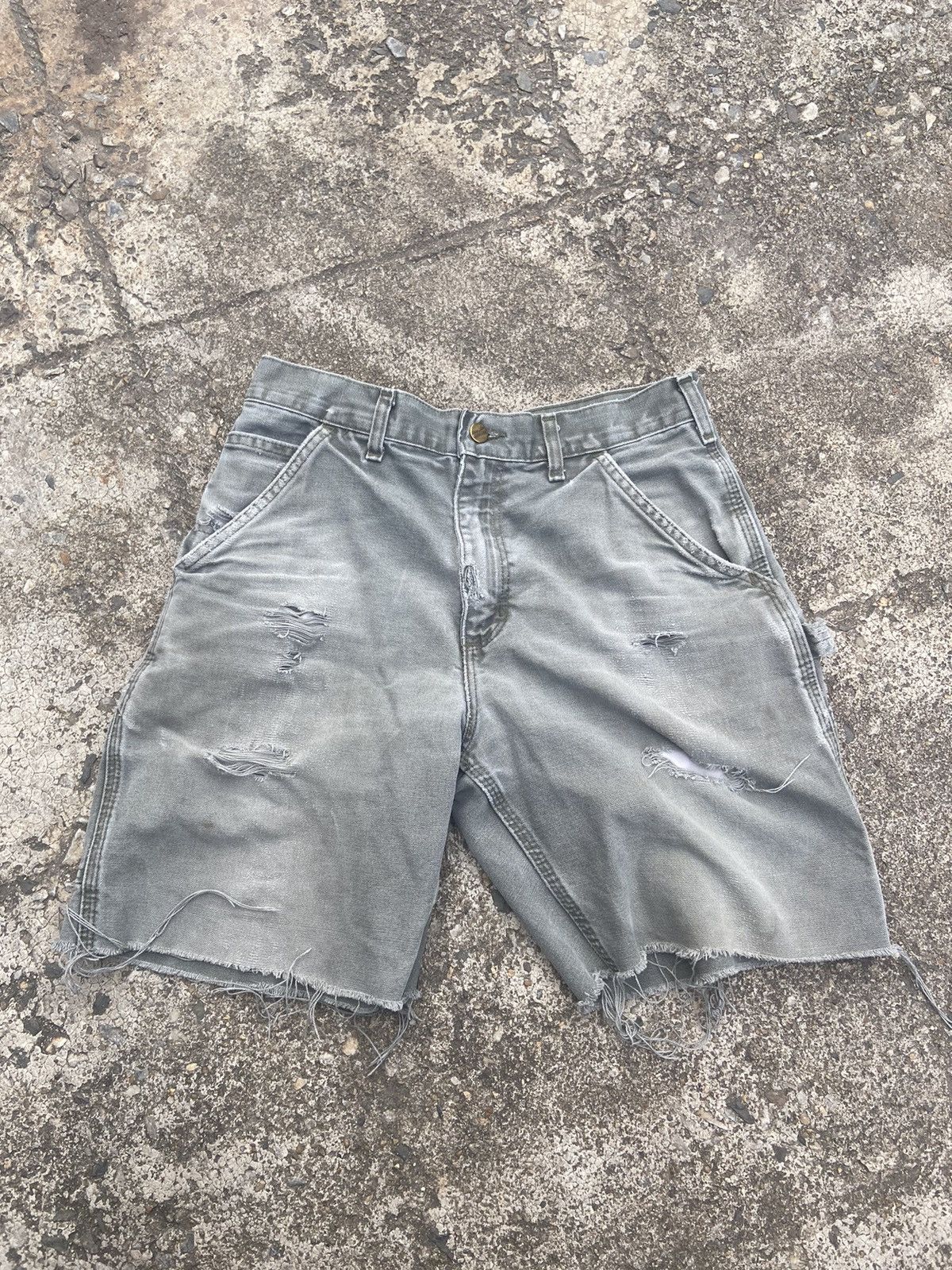 Carhartt Carhartt 90s distressed shorts Size US 32 / EU 48 - 6 Thumbnail