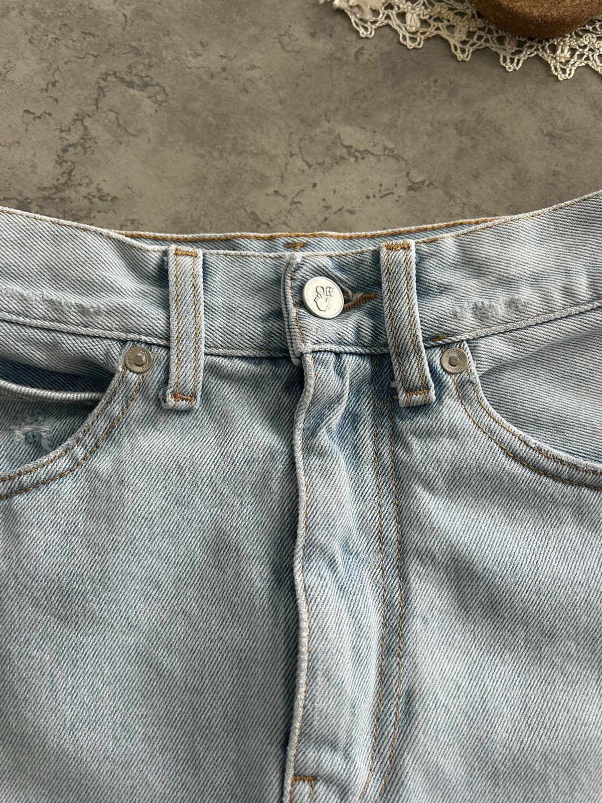 Off-White Off - white skirt Size 27" / US 4 / IT 40 - 4 Thumbnail