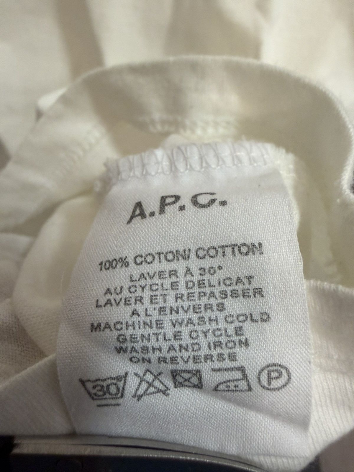 A.P.C. APC Palm Tree Tee Fits Size M Size US L / EU 52-54 / 3 - 4 Thumbnail