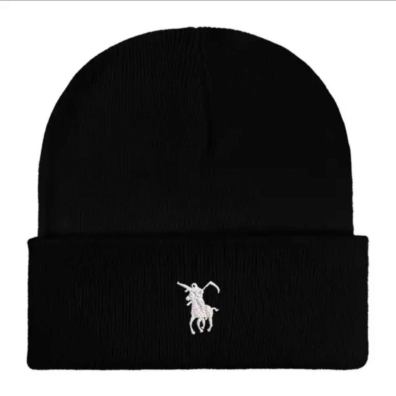 Ralph Lauren Ralph Lauren Black Beanie Unisex Size ONE SIZE - 1 Thumbnail