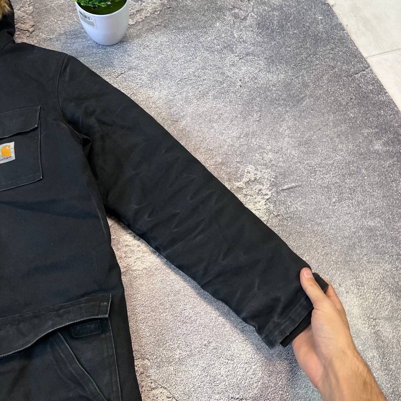 Carhartt Vintage Carhartt Siberian Parka 3M Thinsulate Black Faded Size US XS / EU 42 / 0 - 14 Thumbnail
