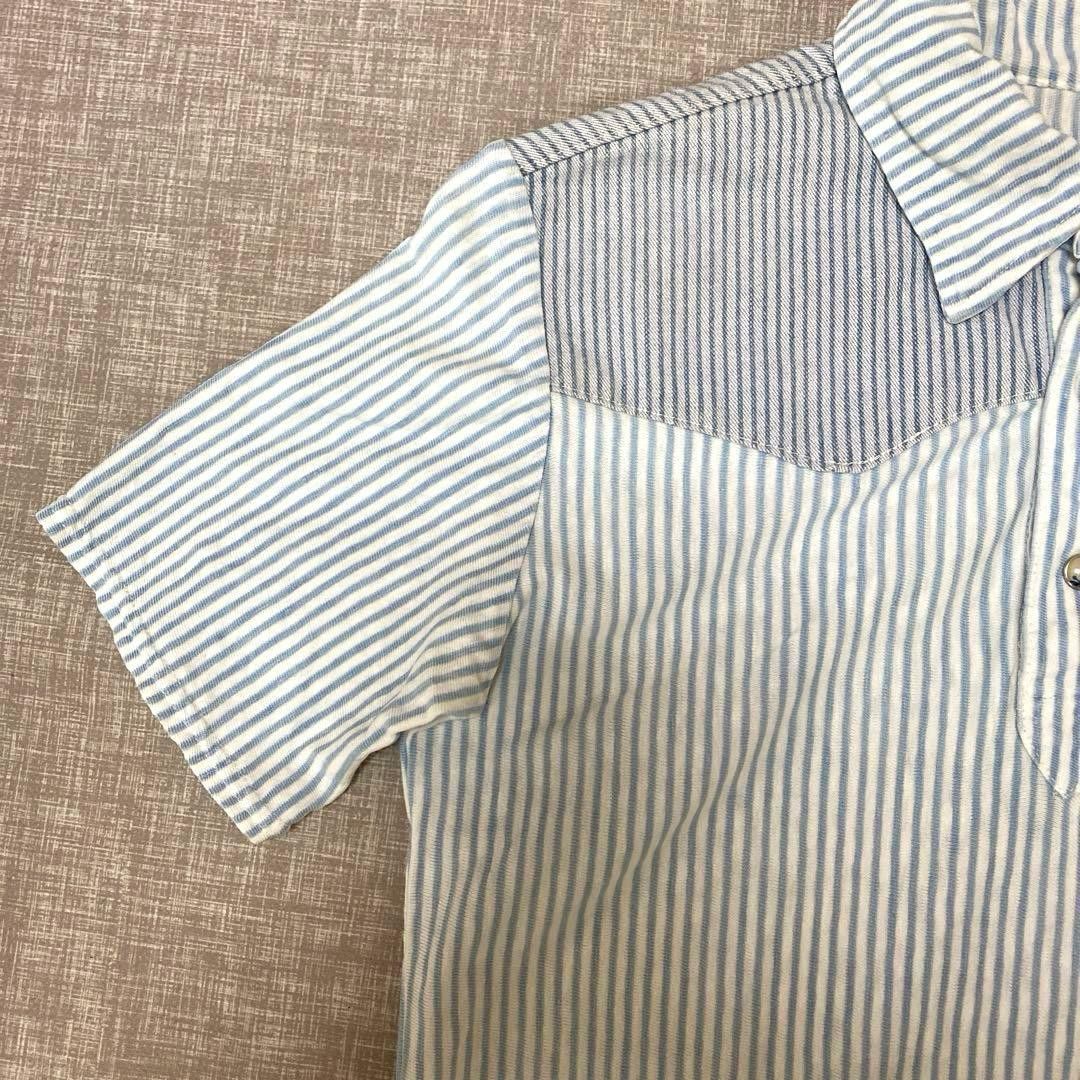 Kapital KAPITAL Polo Shirt Blue Stripe Size US S / EU 44-46 / 1 - 4 Thumbnail