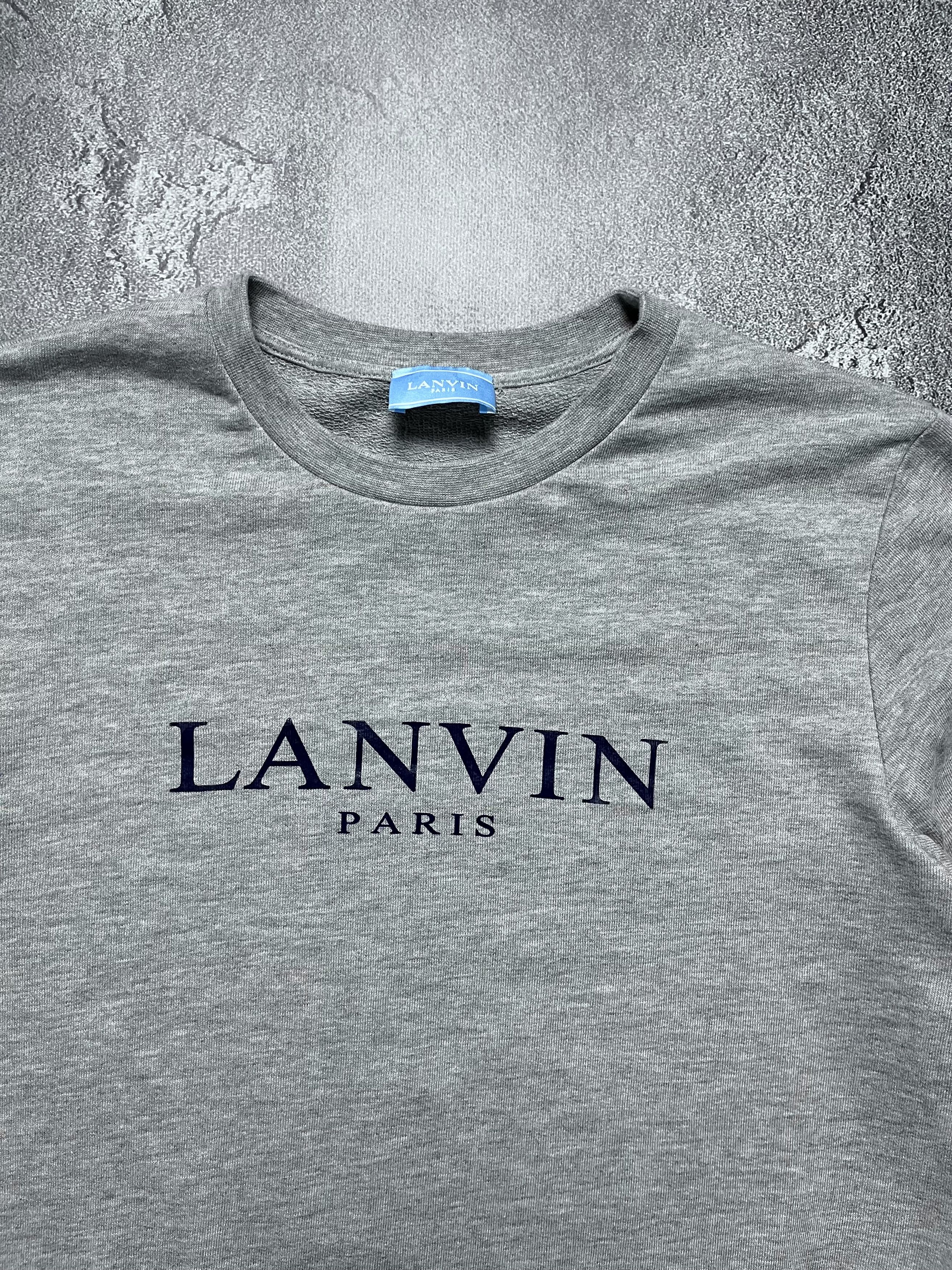 Lanvin Vintage Sweatshirt Lanvin Big Logo Y2K Size S Size US S / EU 44-46 / 1 - 2 Thumbnail