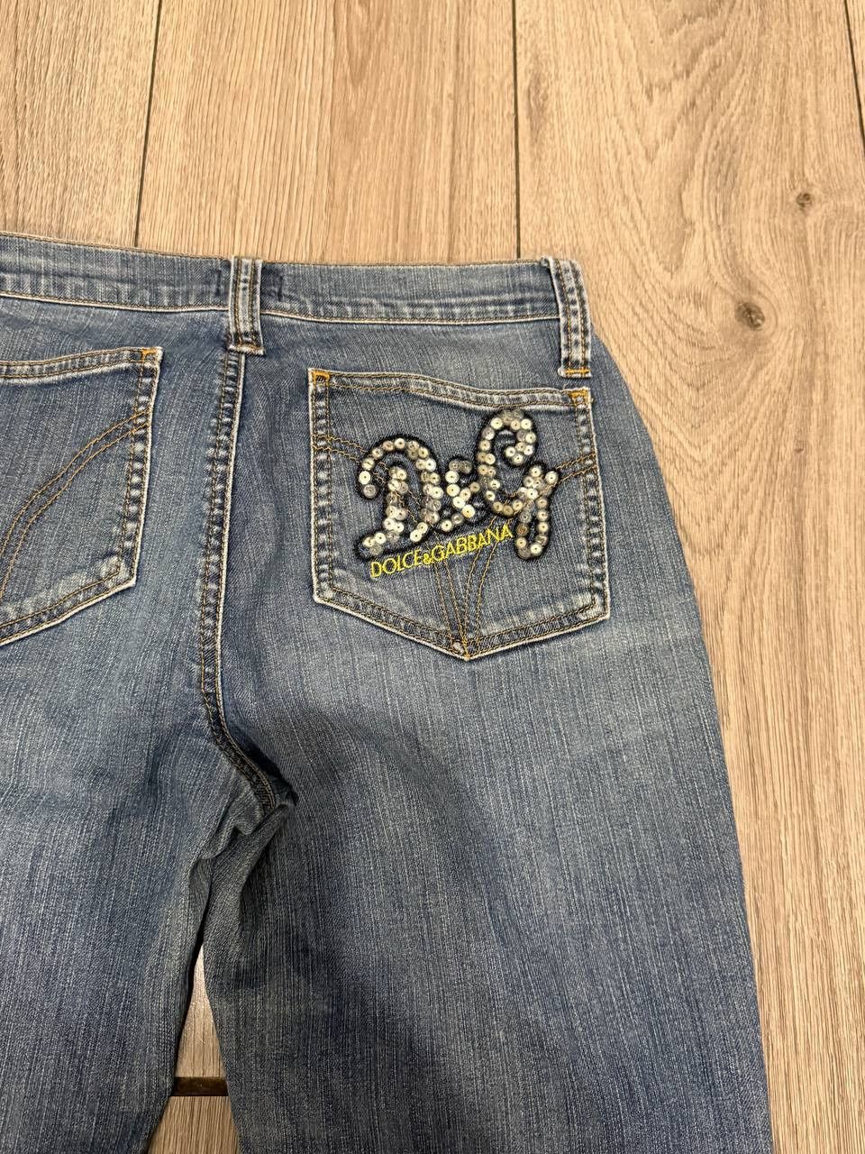 Dolce & Gabbana Vintage D&G Dolce Gabbana Flared Jeans Womens Size 29 Size 29" - 7 Thumbnail
