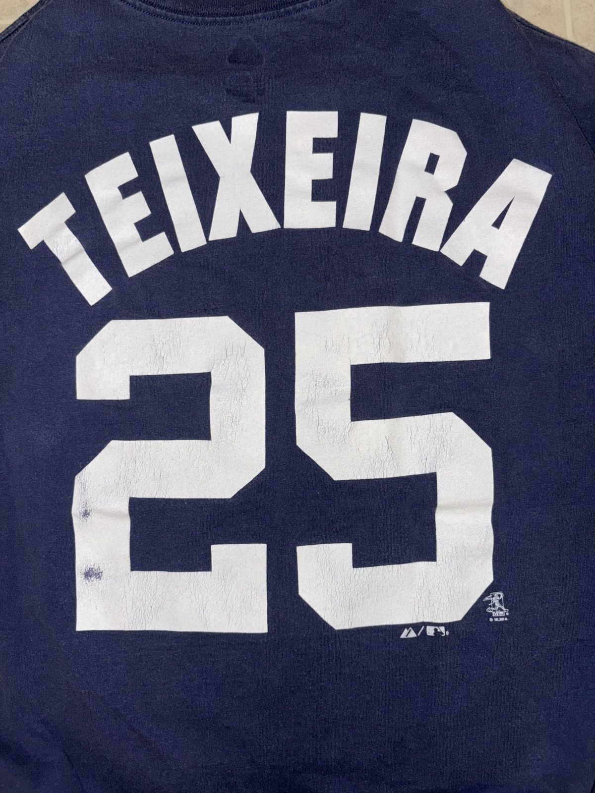 Other Navy New York Yankees Teixeira tee Size US XXL / EU 58 / 5 - 3 Thumbnail