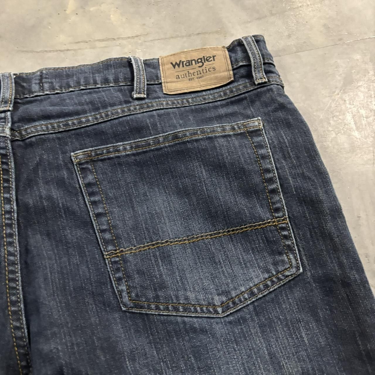 Vintage Crazy Vintage Y2K/2000s Grunge Dark Wash Denim Jeans! 40x30 Size US 40 / EU 56 - 7 Thumbnail