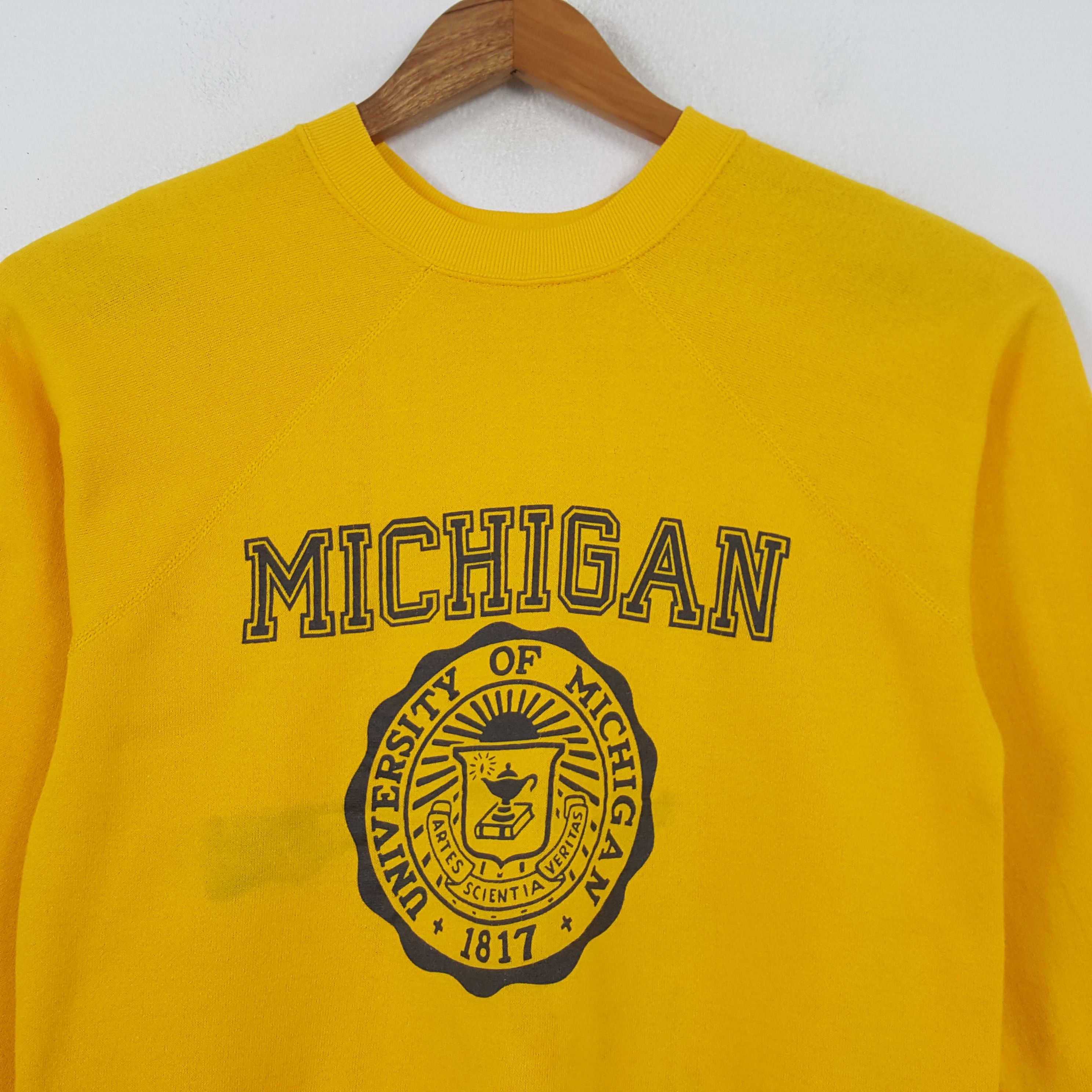 Vintage Vintage MICHIGAN University Promo Sweatshirt C292N27 Size US S / EU 44-46 / 1 - 2 Thumbnail