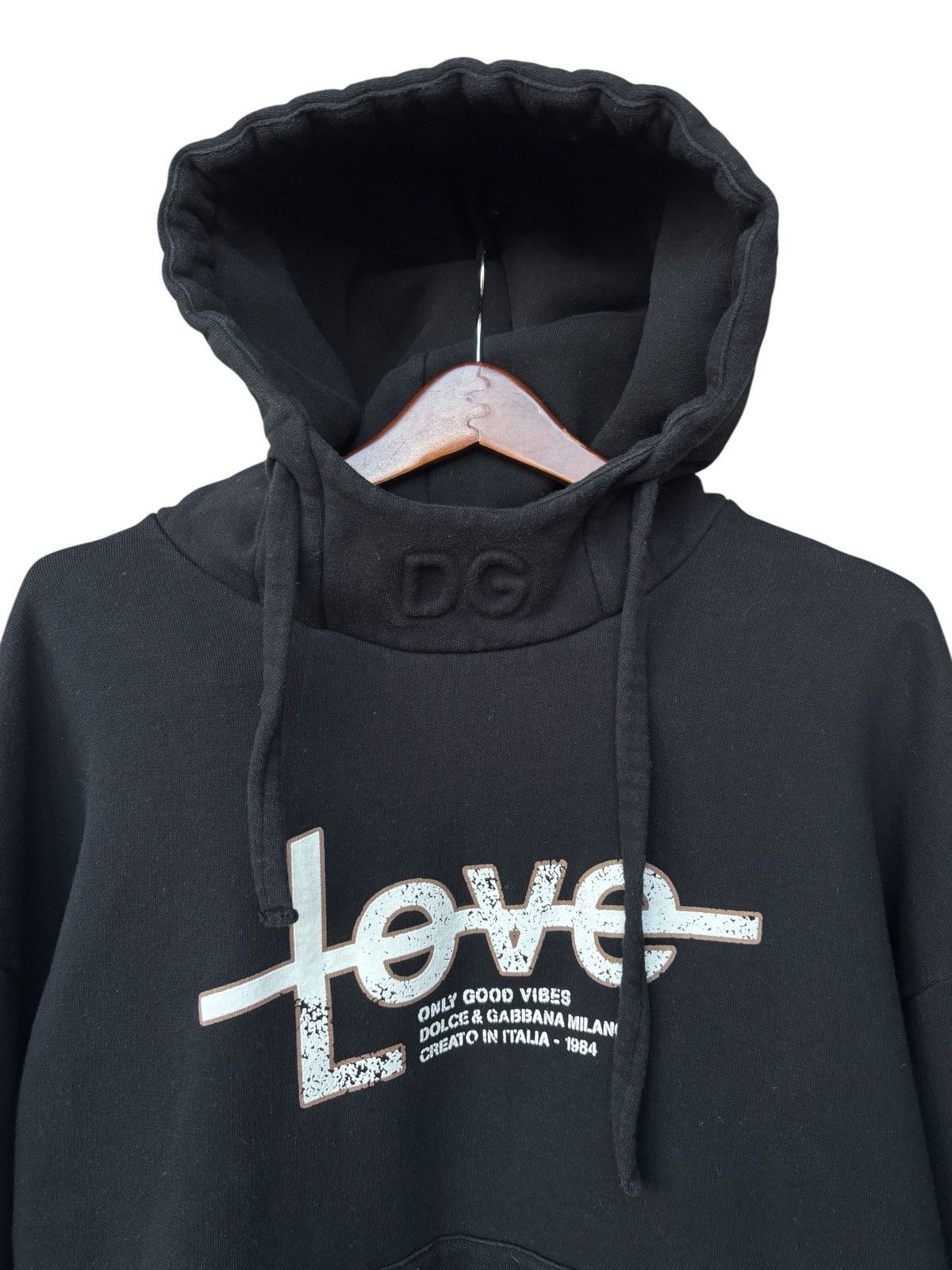 Dolce & Gabbana Dolce Gabbana Love Vibes Hoodie Size US M / EU 48-50 / 2 - 3 Thumbnail