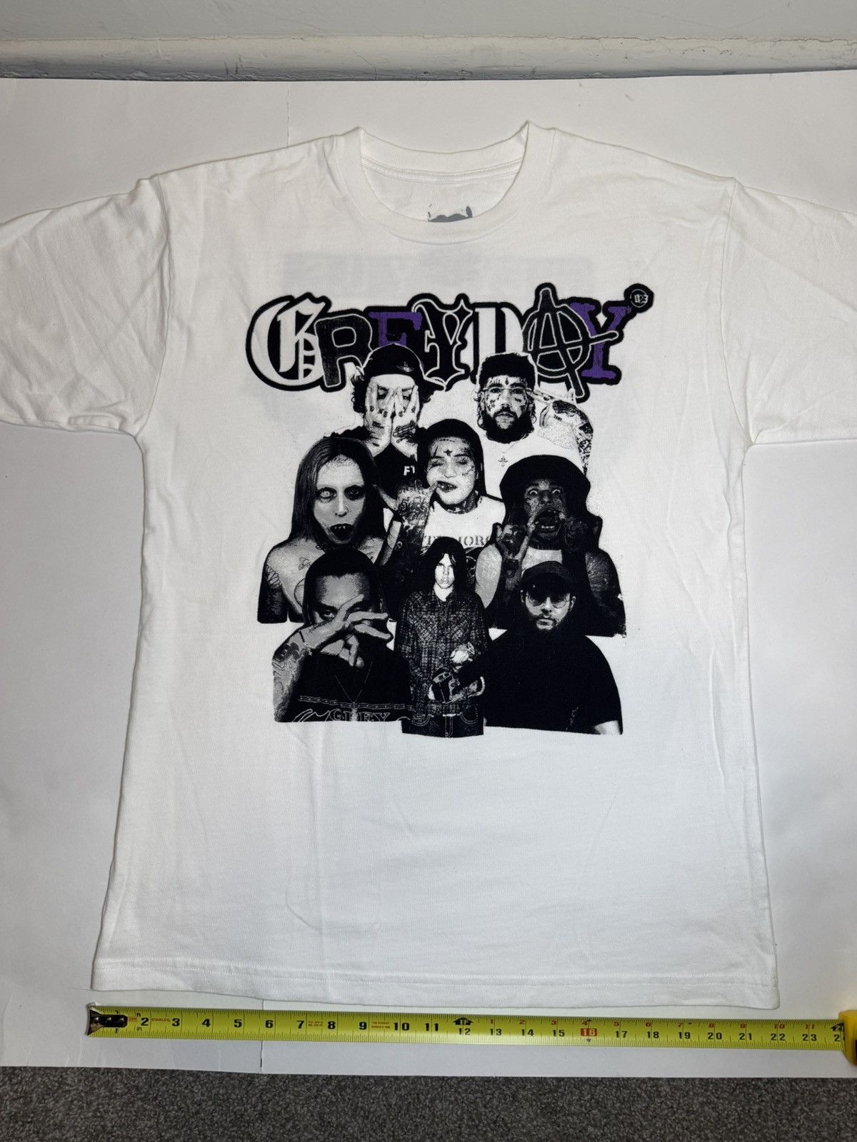 G59 Records G59 Greyday 2023 Tour Tee Lineup Suicideboys Ghostemane Size US XL / EU 56 / 4 - 9 Thumbnail