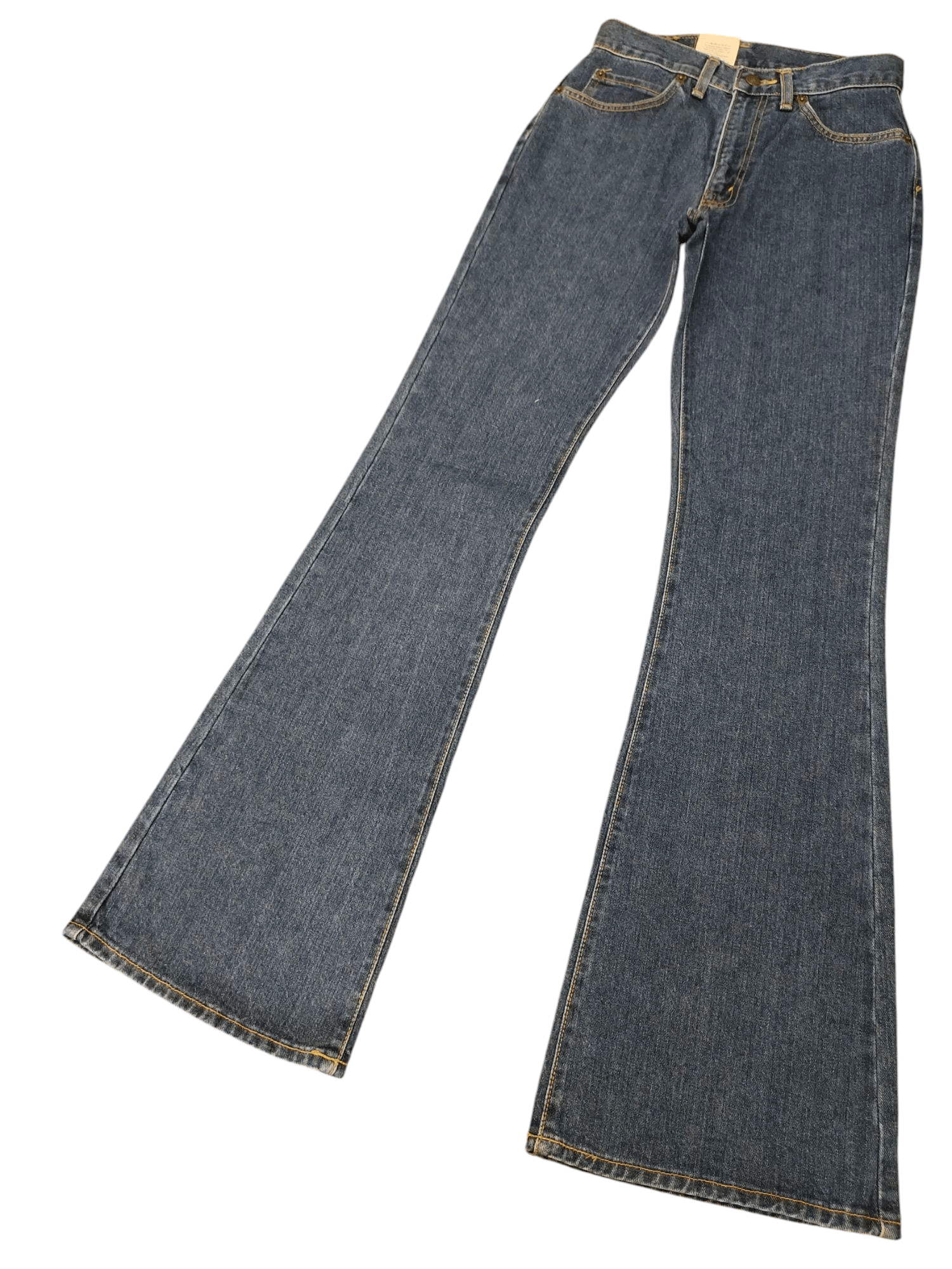 Hysteric Glamour Flare Jeans GL Heart High Rise Denim Bootcut Bell Bottom Size US 27 - 1 Thumbnail