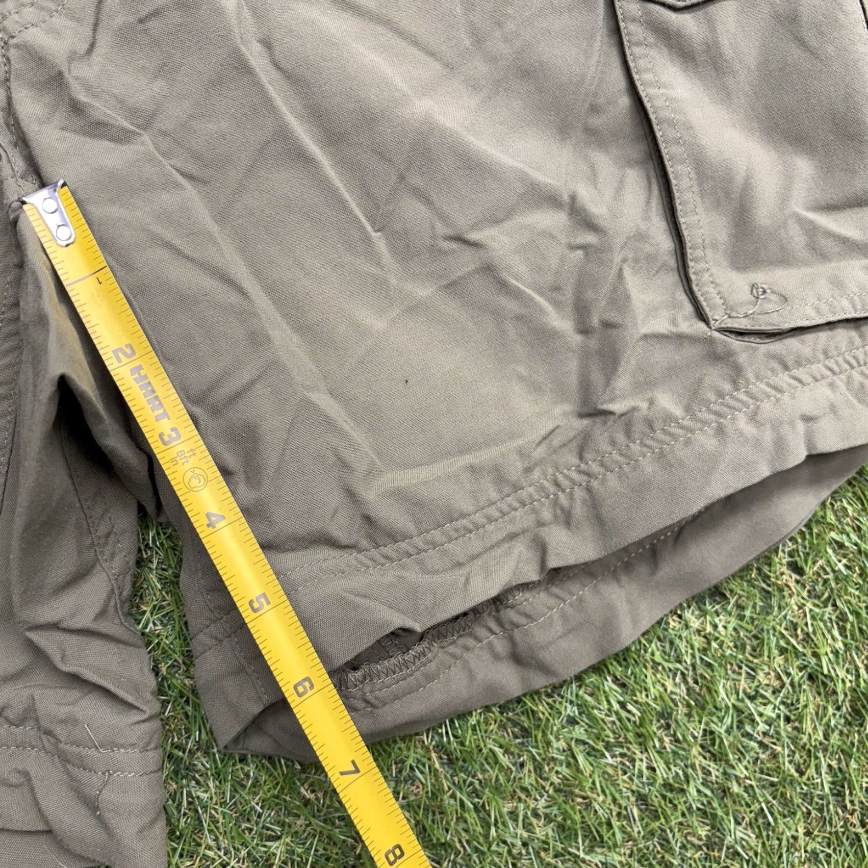 Vintage VINTAGE Boy Scouts of America Cargo Shorts Mens M Nylon Polyester Elastane Green 5.11 Tactical, Boy Pockets Zip Inseam 6" Regular Size US 31 - 6 Thumbnail