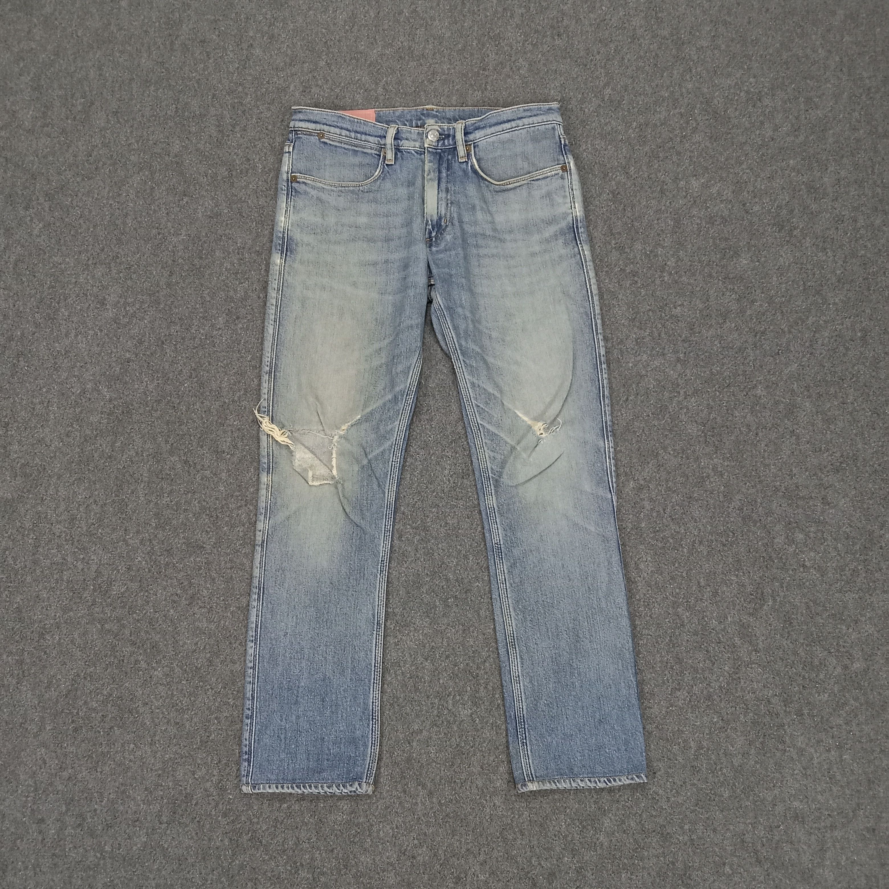 Acne Studios Acne Studios Italian Brand Distressed Denim Jeans Size US 31 - 1 Thumbnail