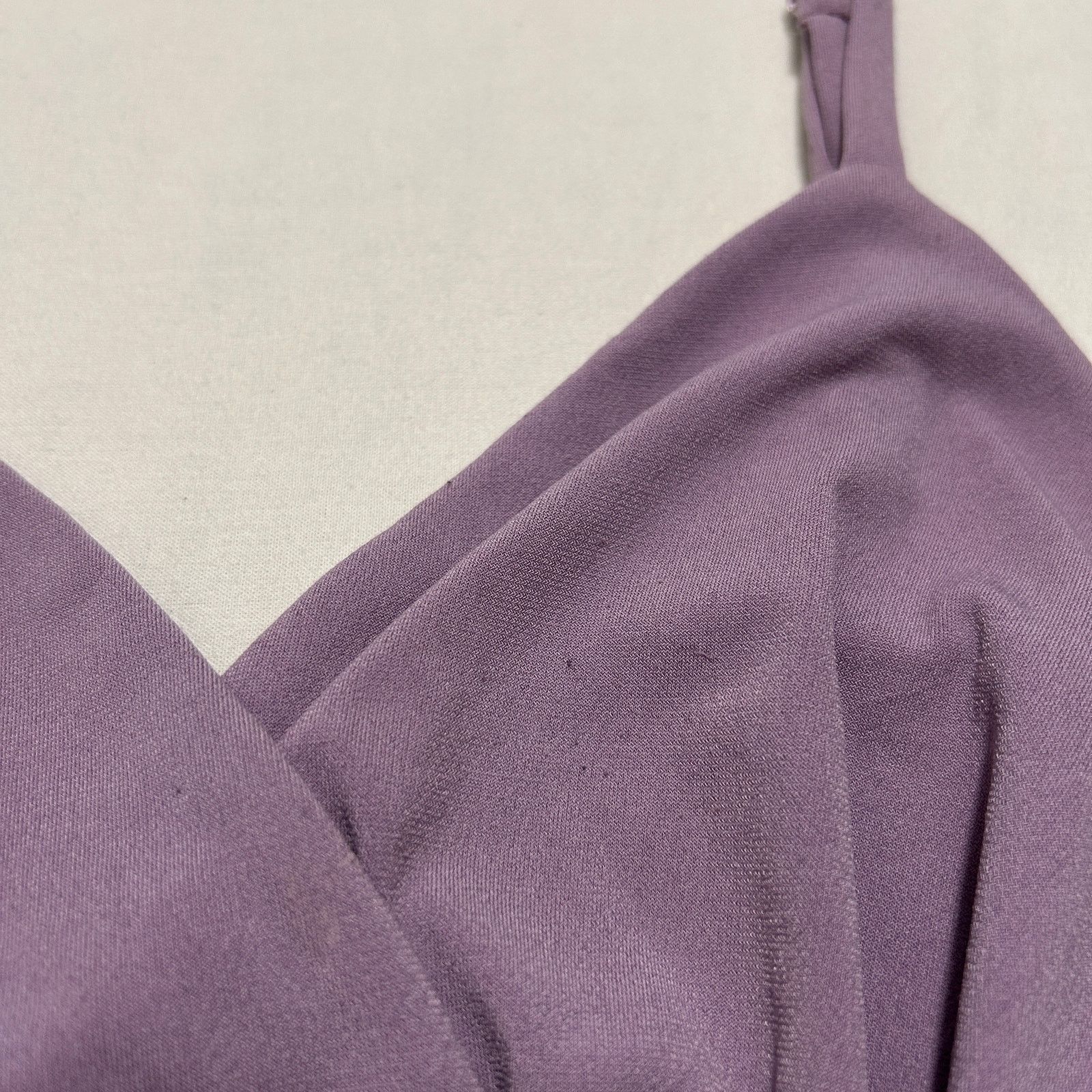 Other VTG Y2K 00's Purple Fitted Ruched Going Out Tank Top S Size S / US 4 / IT 40 - 2 Thumbnail