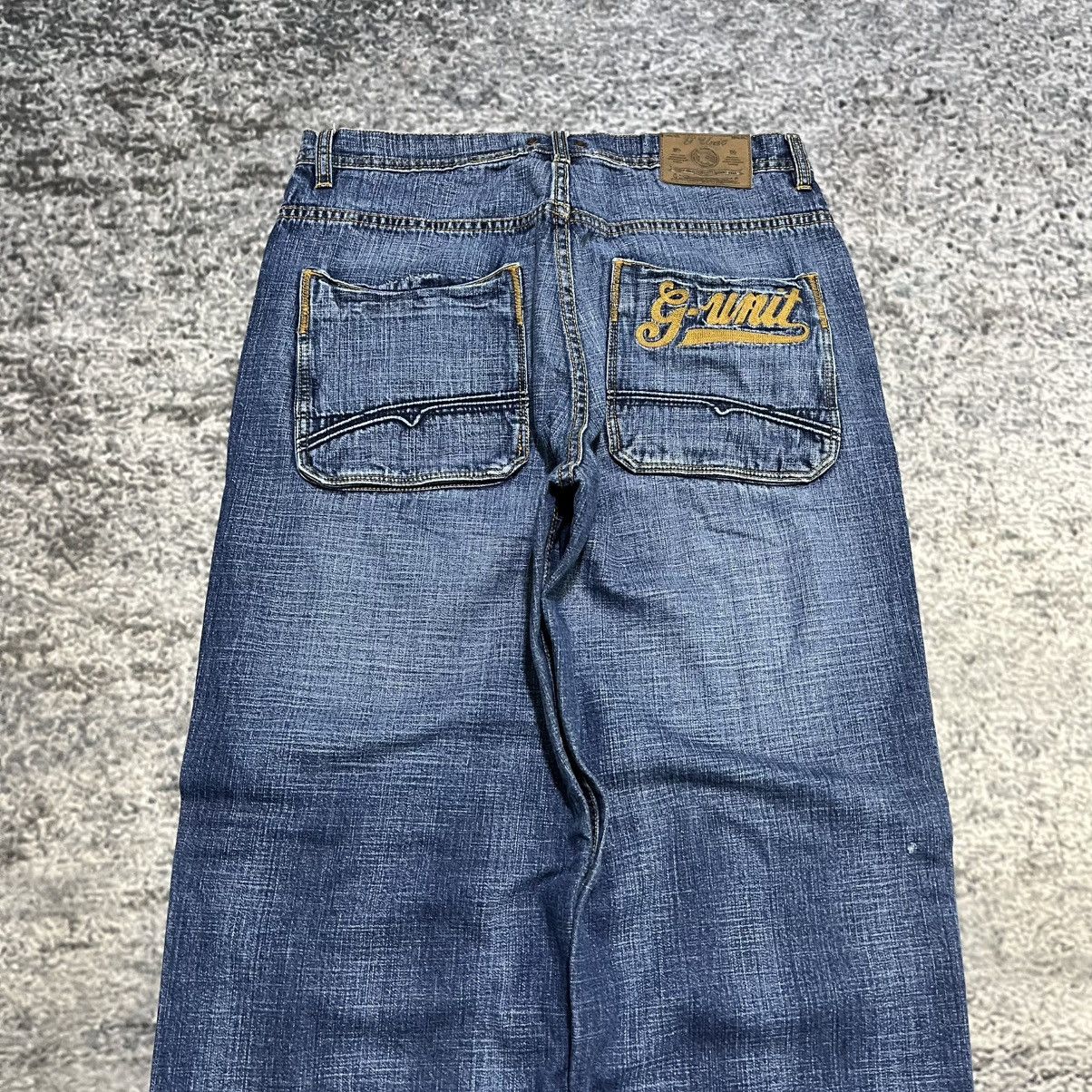 G-Unit Vintage Y2K G Unit Baggy Wide Leg Grunge Skater Jeans 34x32 Size US 34 / EU 50 - 3 Thumbnail