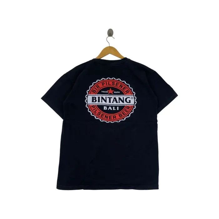Vintage Vintage BINTANG BALI PILSENER BEER Surf Beach Tee Shirt Size US L / EU 52-54 / 3 - 3 Thumbnail