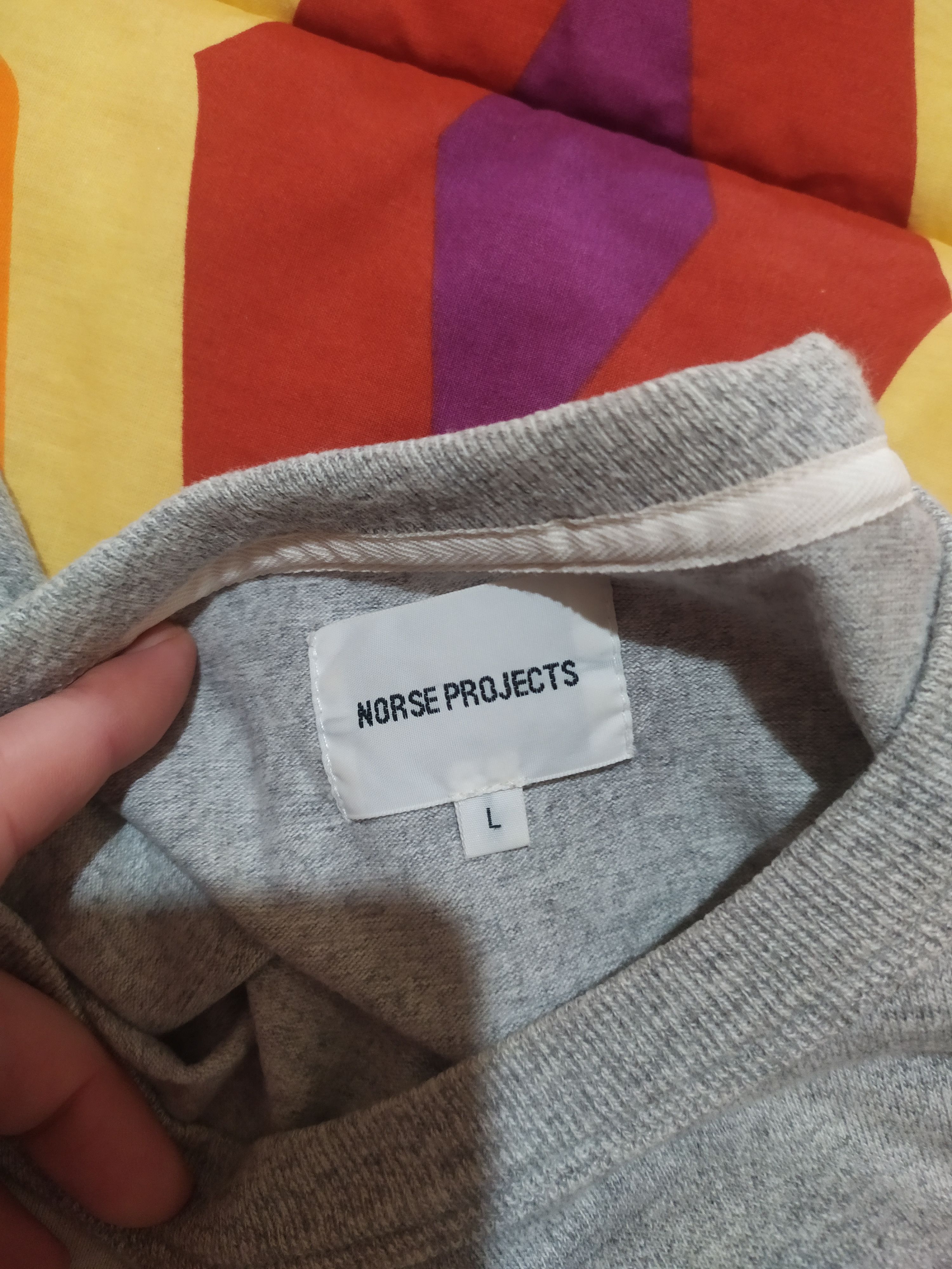 Norse Projects Norse Projects James Athletic Spell Out Logo Grey Size L Size US L / EU 52-54 / 3 - 4 Thumbnail