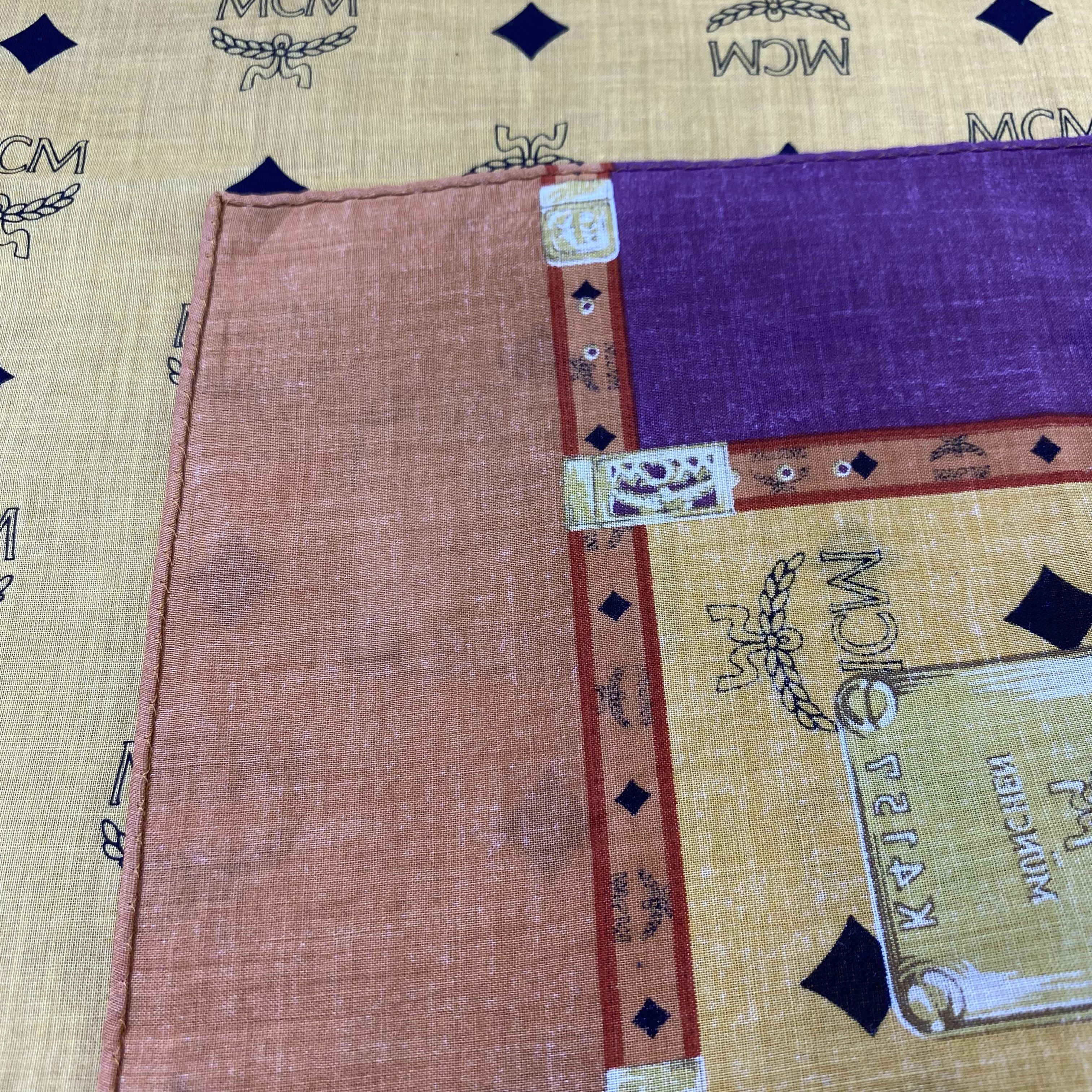 MCM MCM Handkerchief / Bandana / Neckerchief-B2242 Size ONE SIZE - 6 Thumbnail