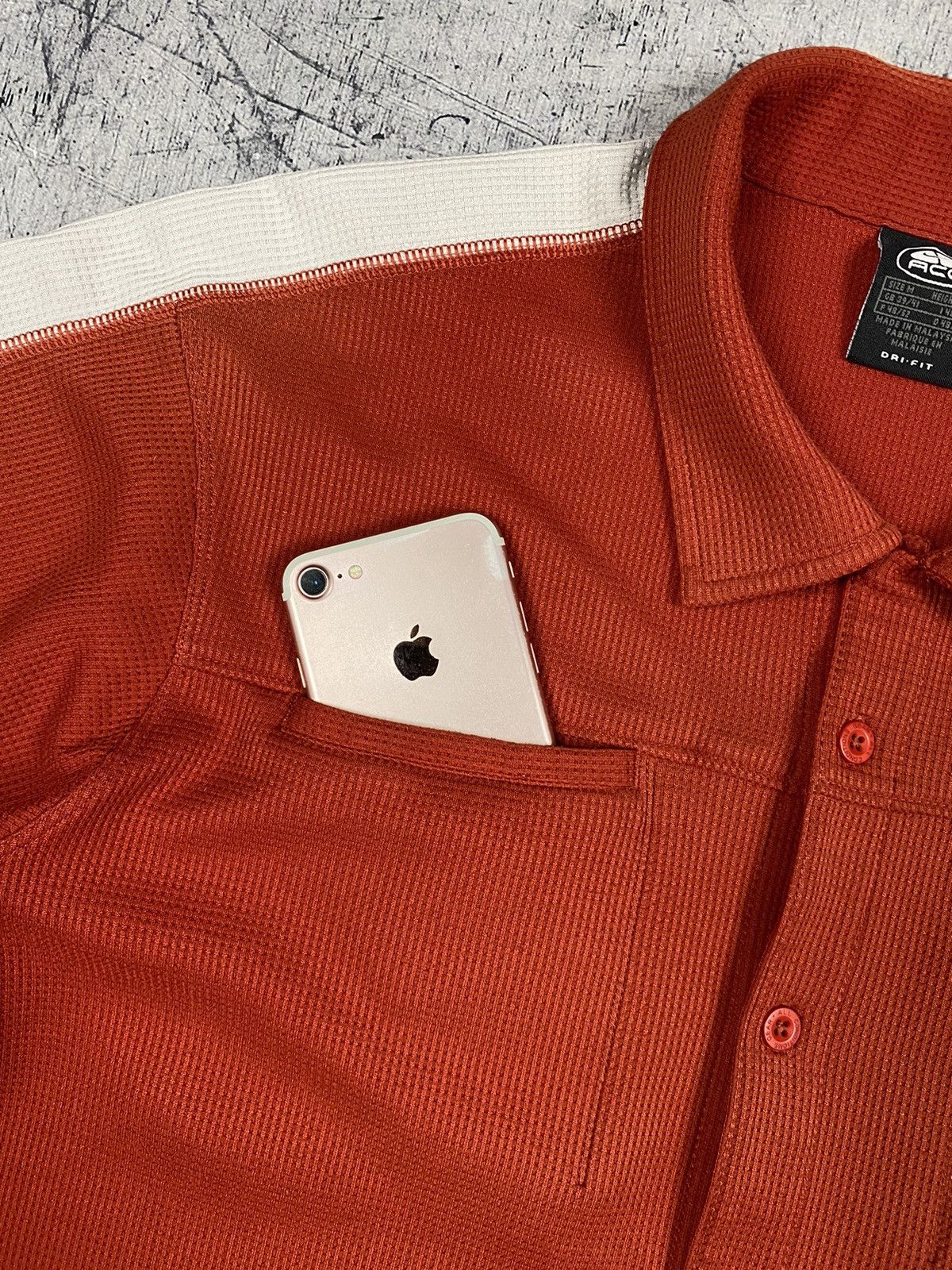 Nike ACG Vintage Nike ACG Drill Outdoor Life Tee Polo Shirt Size US M / EU 48-50 / 2 - 7 Thumbnail