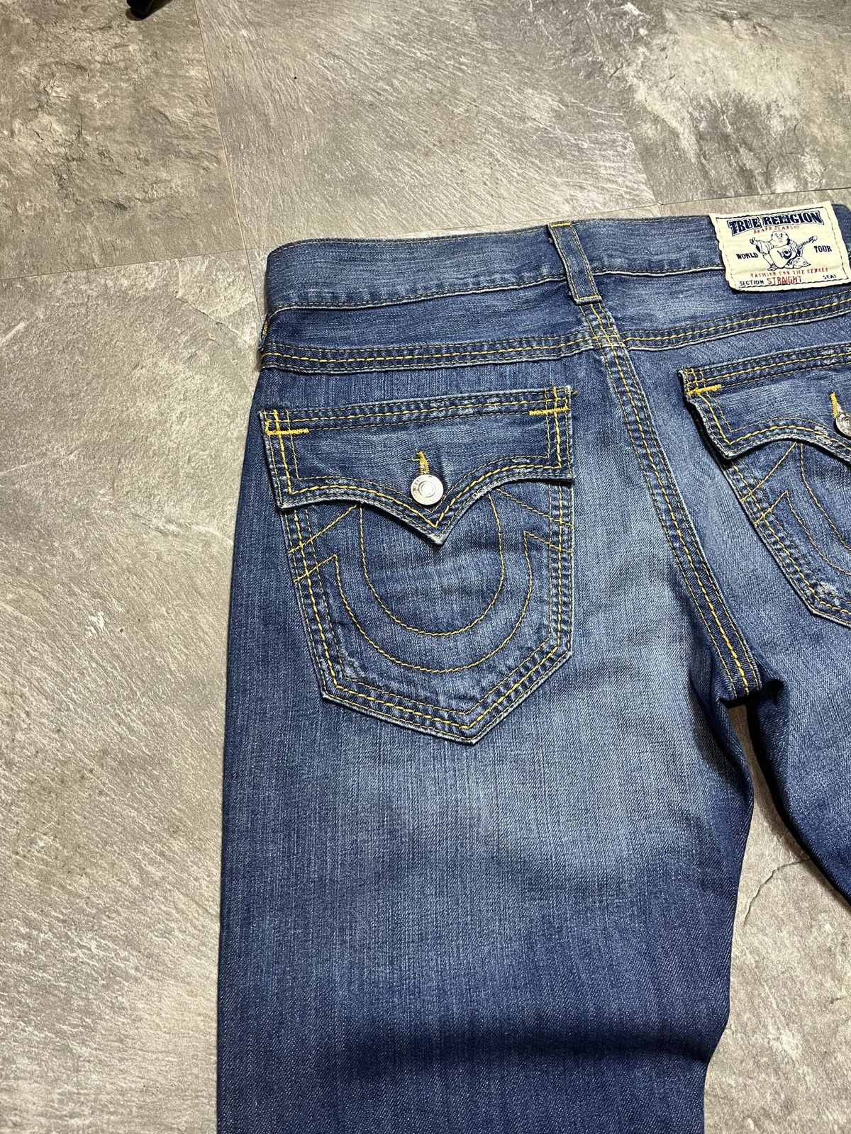 True Religion True Religion Vintage Straight Denim Jeans Japan Baggy 90s Size US 36 / EU 52 - 4 Thumbnail