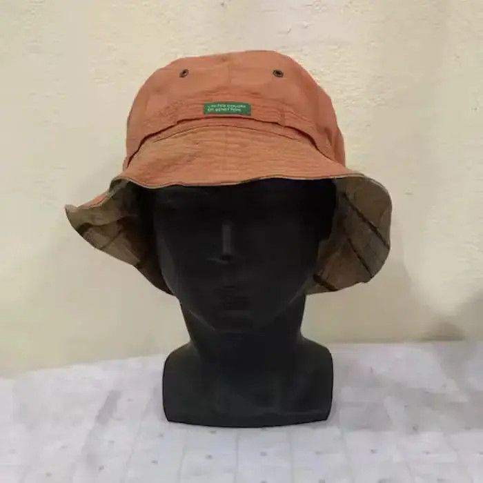 United Colors Of Benetton United Colors Of Benetton Plain Bucket Hat Size ONE SIZE - 3 Thumbnail