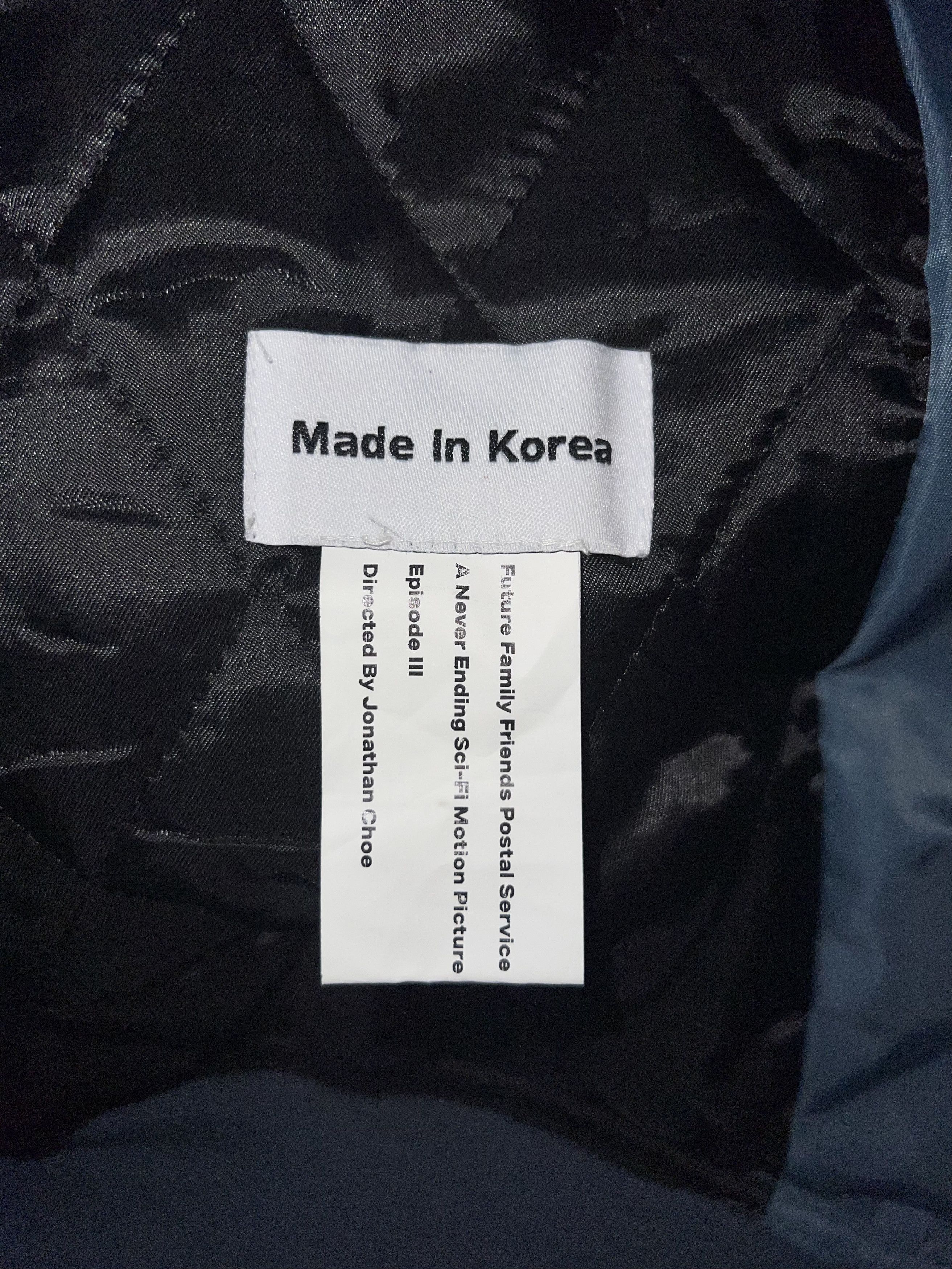 FFFPOSTALSERVICE Zip Ma-1 Bomber Jacket (Sky) Size US M / EU 48-50 / 2 - 5 Thumbnail