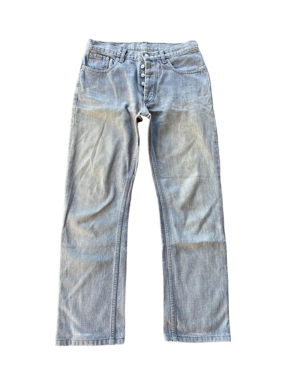 Helmut Lang × Vintage 👘SALE👘 HELMUT LANG VINTAGE CLASSIC DENIM ITALIAN CUT Size US 30 / EU 46 - 1 Thumbnail