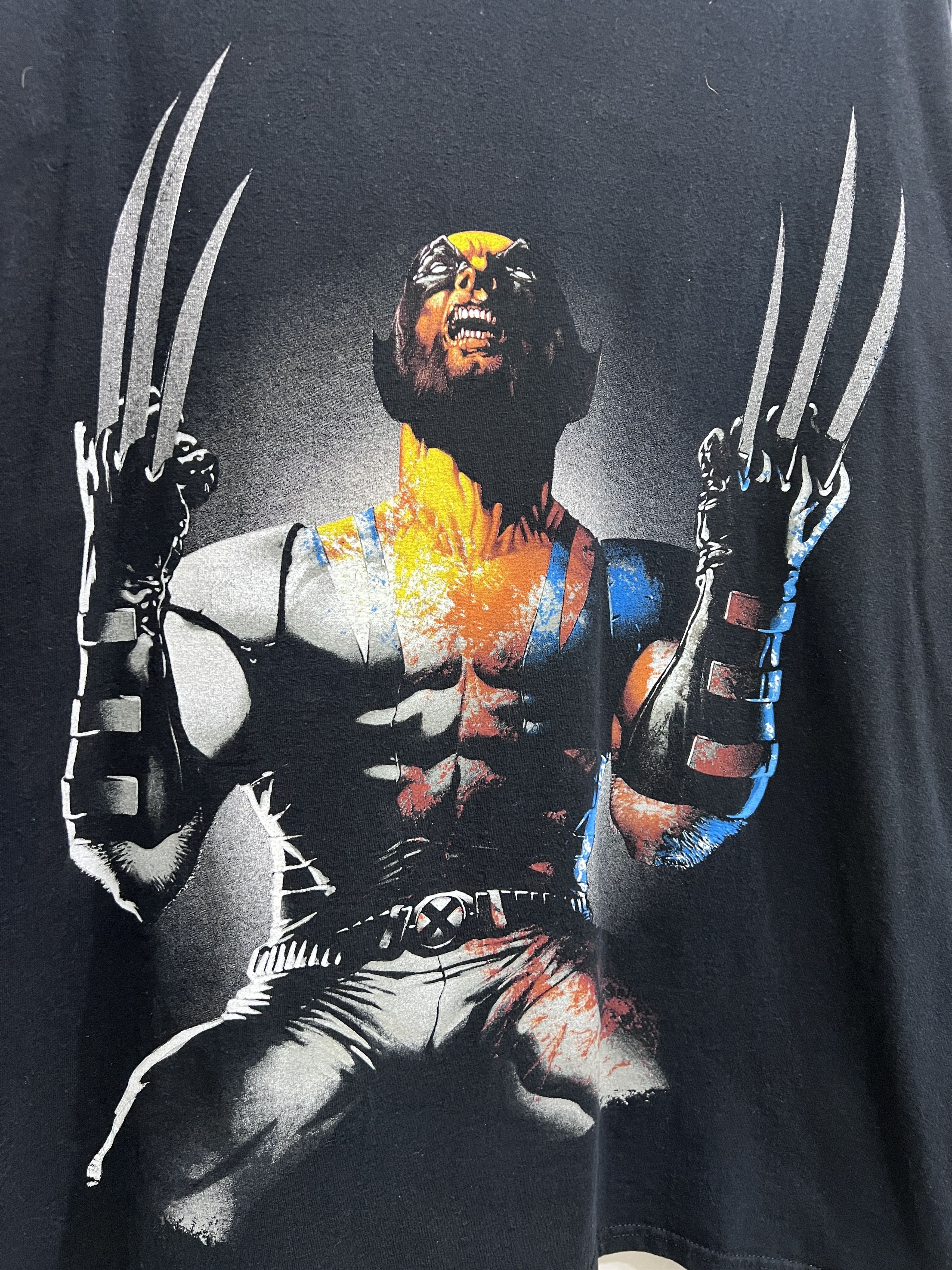 DC Comics × Marvel Comics × Vintage Vintage Marvel Wolverine Promo Tee 2XL Size US XXL / EU 58 / 5 - 2 Thumbnail