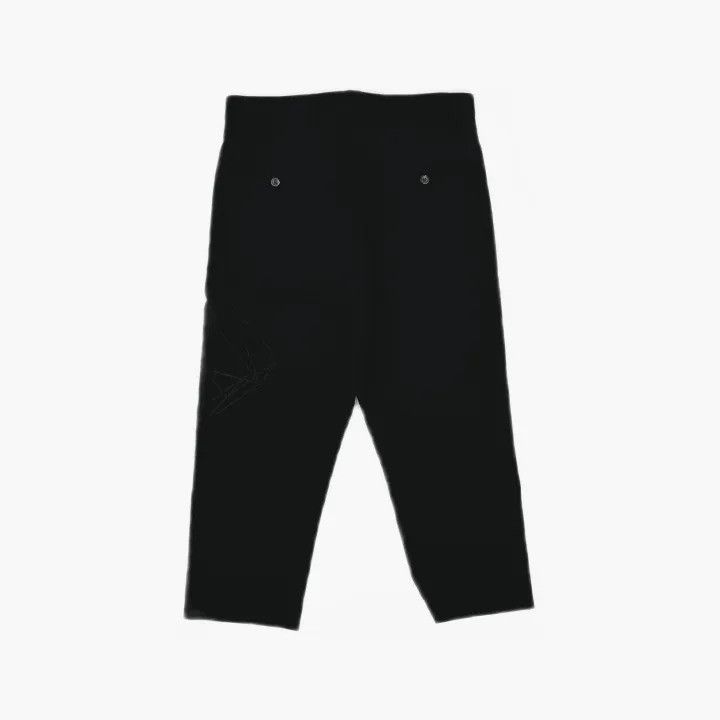 Rick Owens Rick Owens Black Relaxed-Fit Pants Size US 30 / EU 46 - 2 Thumbnail