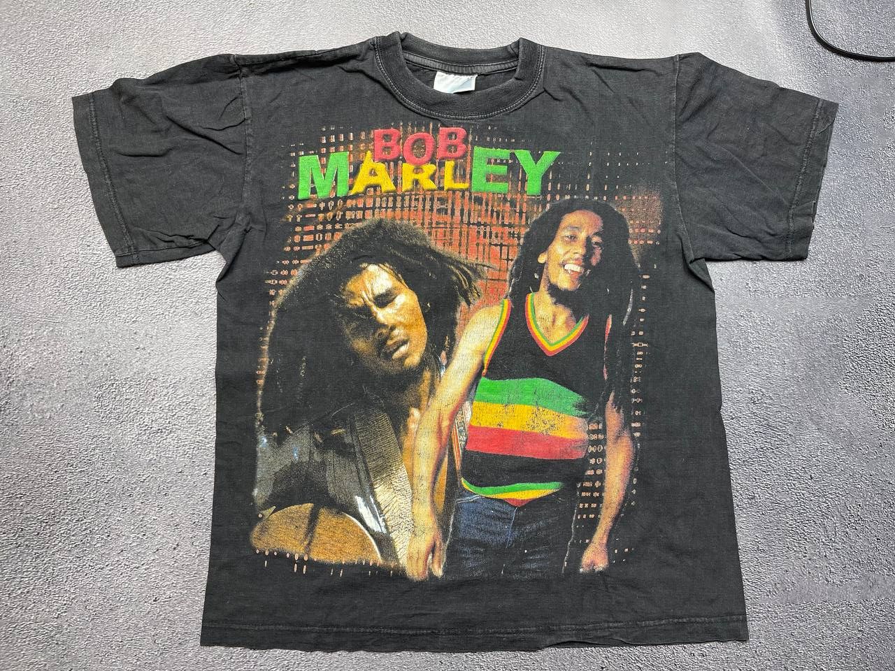 Bob Marley Raggae Legend T Shirt Fruit of the Loom Vintage 90s M -   Australia