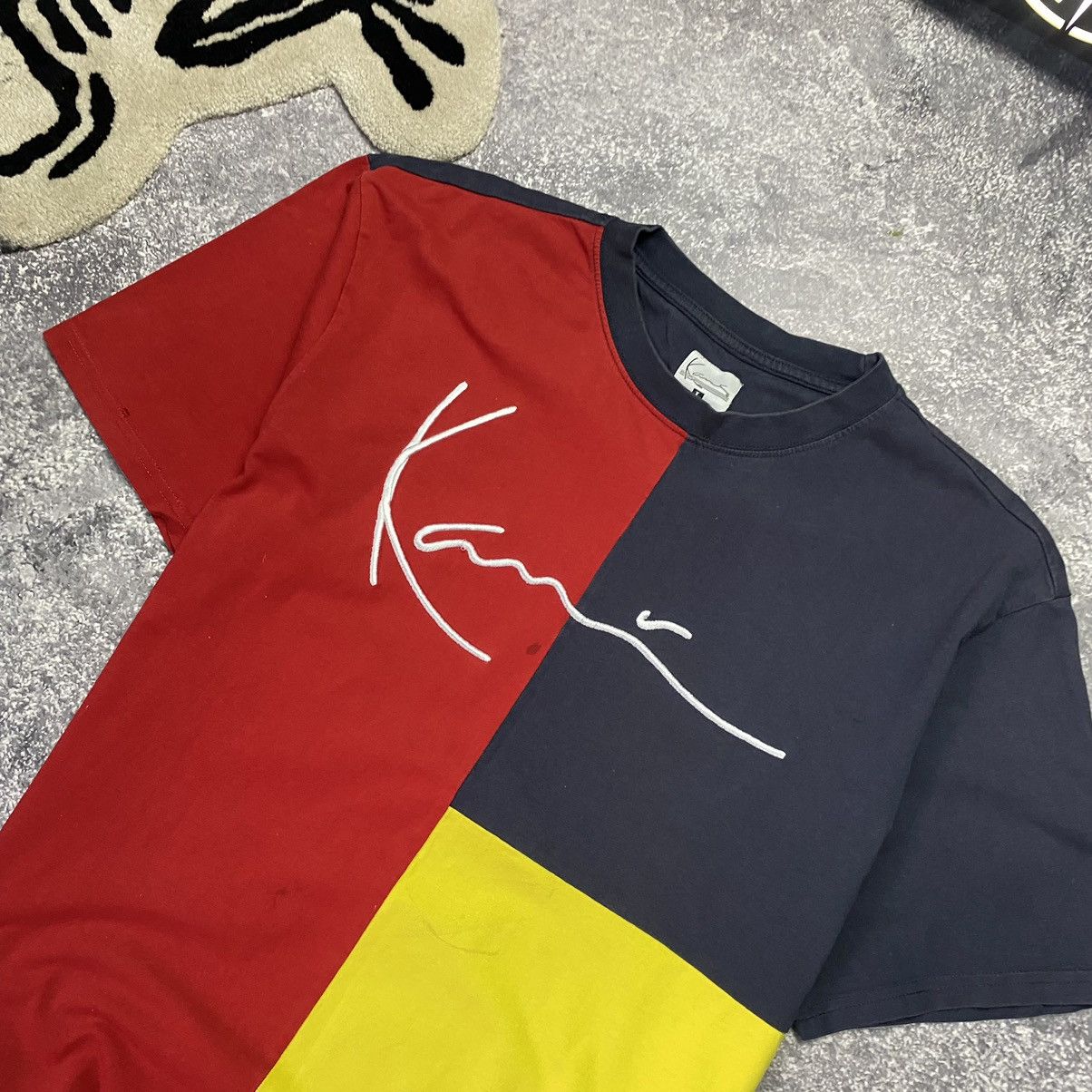 Vintage Vintage Karl Kani Big Logo Three Colour y2k tee Size US L / EU 52-54 / 3 - 3 Thumbnail