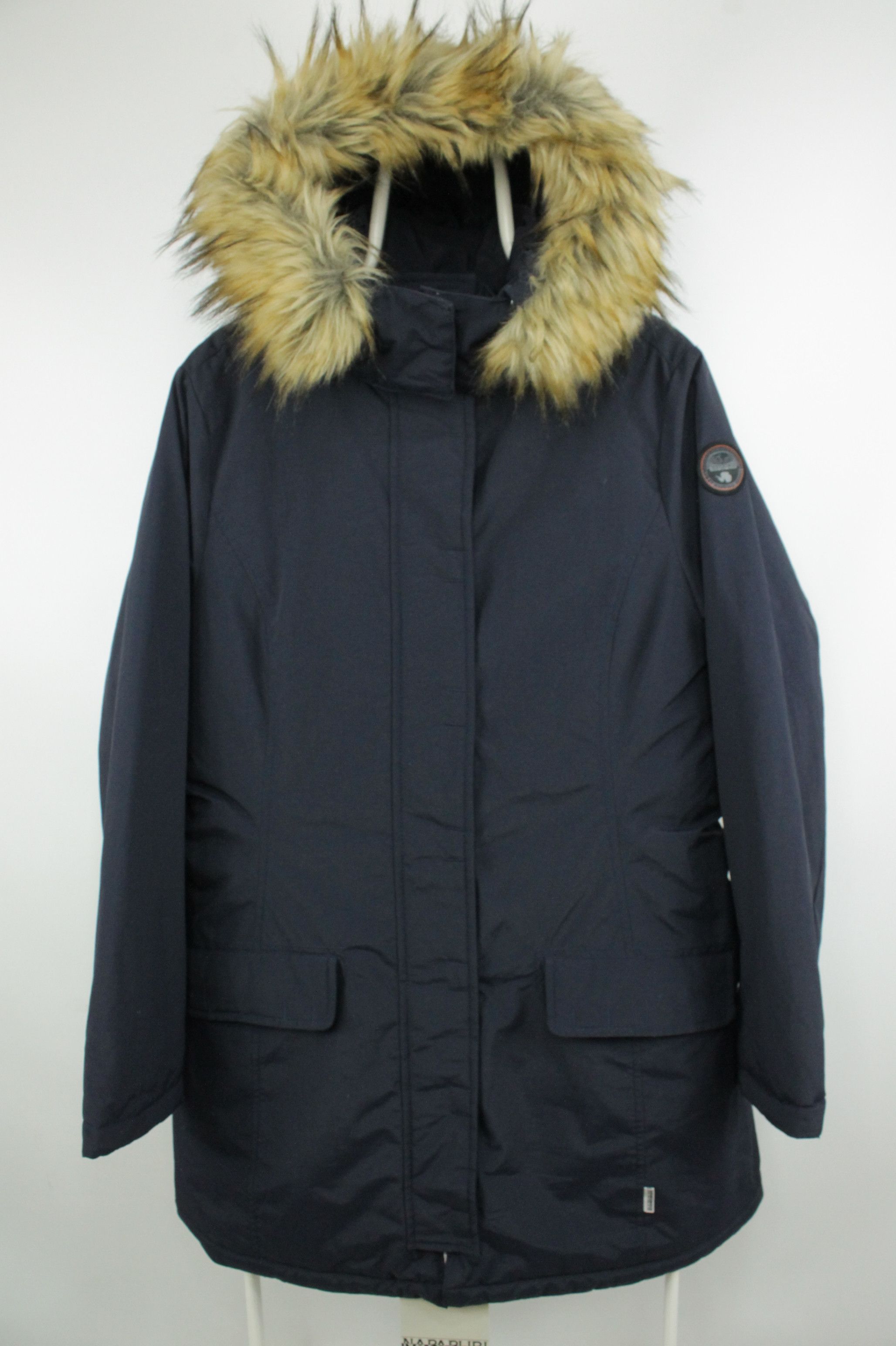 Napapijri Napapijri Ancy 2 Winter Down Jacket Parka Hooded Coat Size XL / US 12-14 / IT 48-50 - 1 Thumbnail
