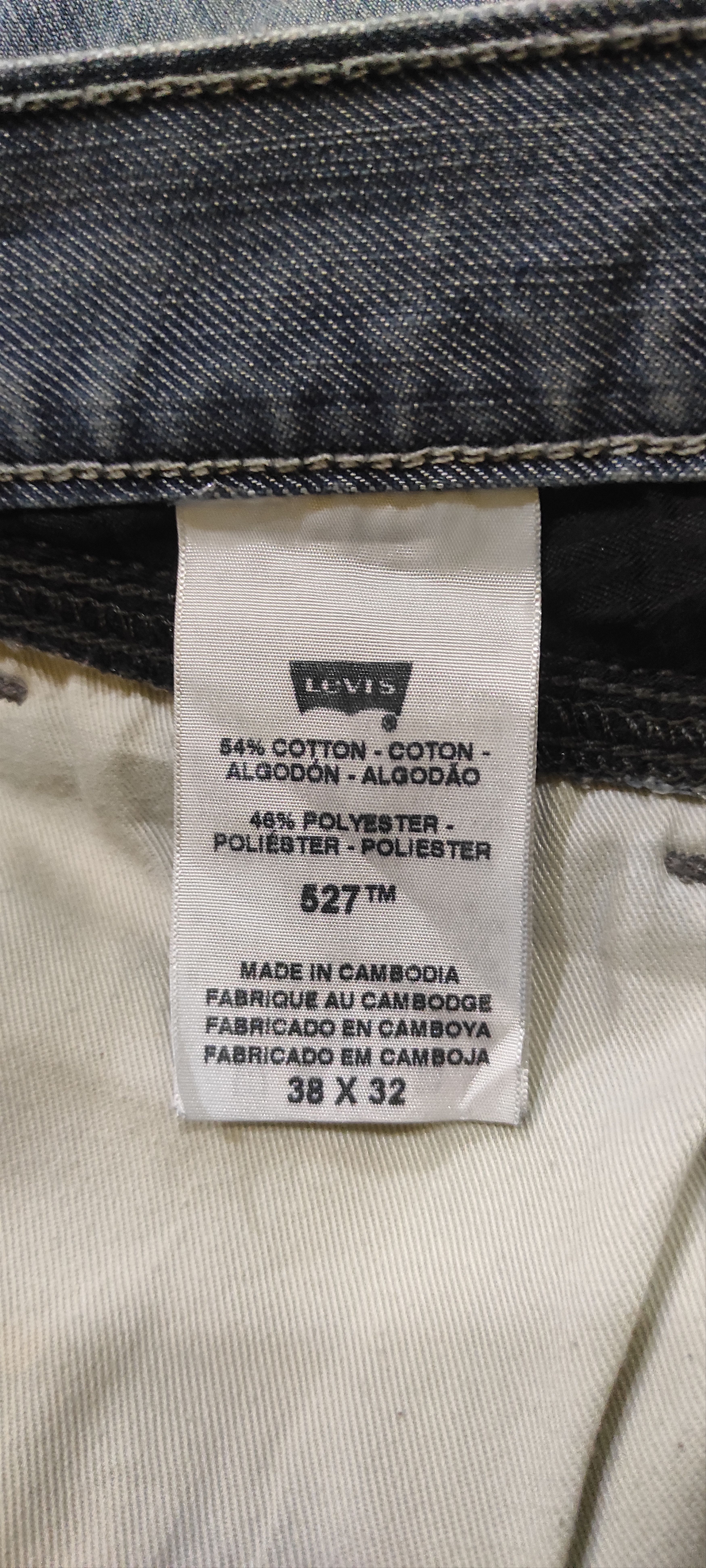 Levi's Vintage Levis 527 Distressed Boot Cut Jeans Size US 38 / EU 54 - 11 Thumbnail