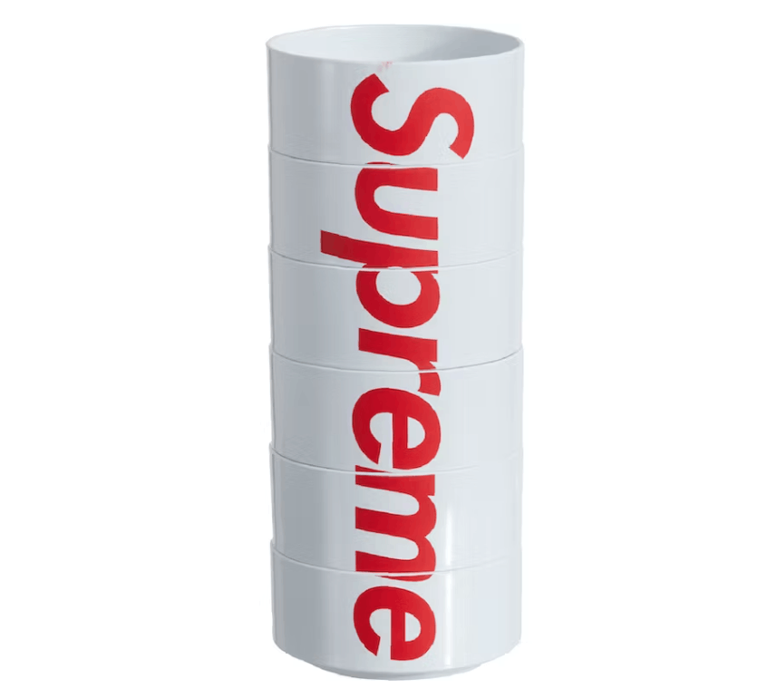 Supreme Supreme Heller Bowls (Set of 6) White Size ONE SIZE - 2 Thumbnail