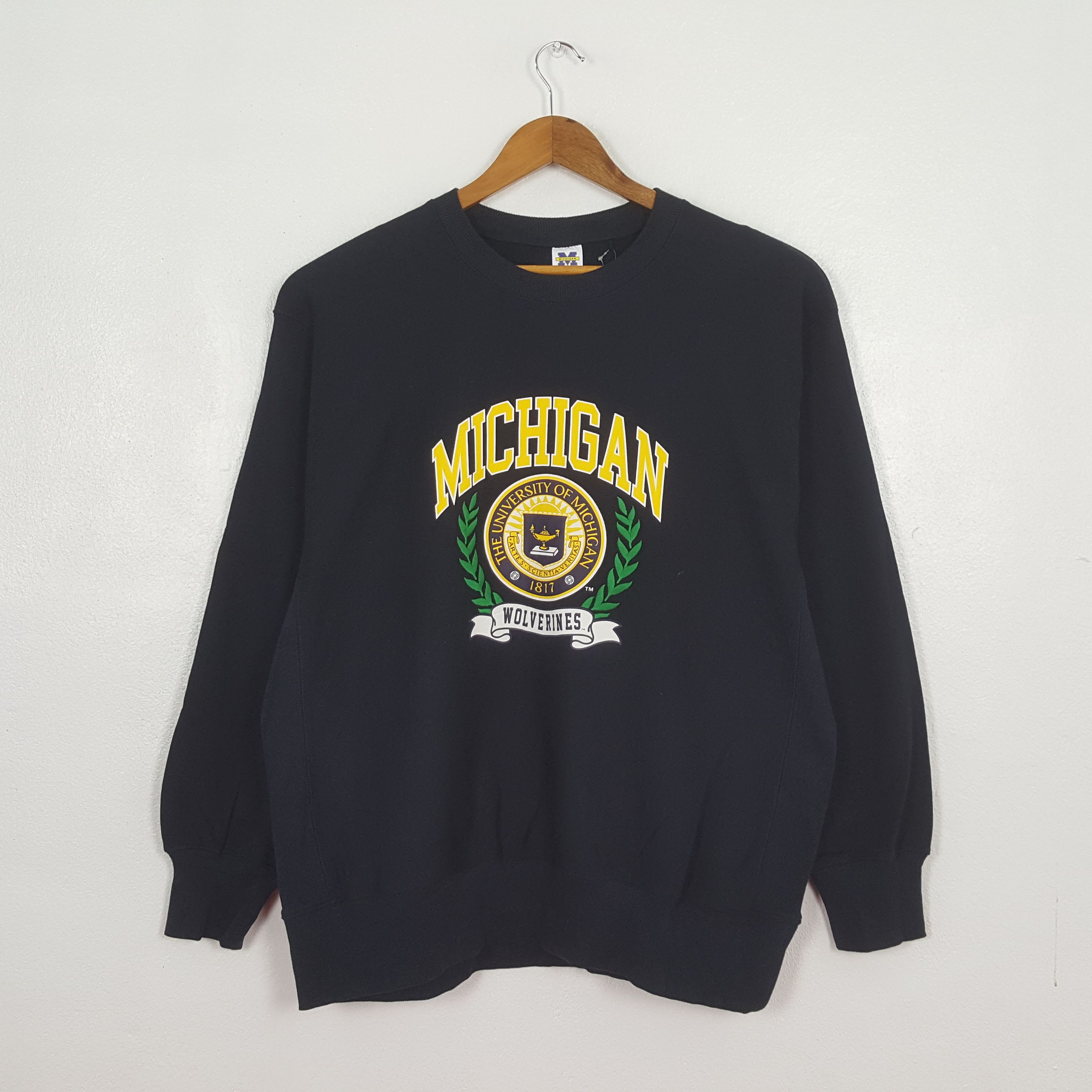 Vintage Michigan University Promotion Sweatshirt C324N13
