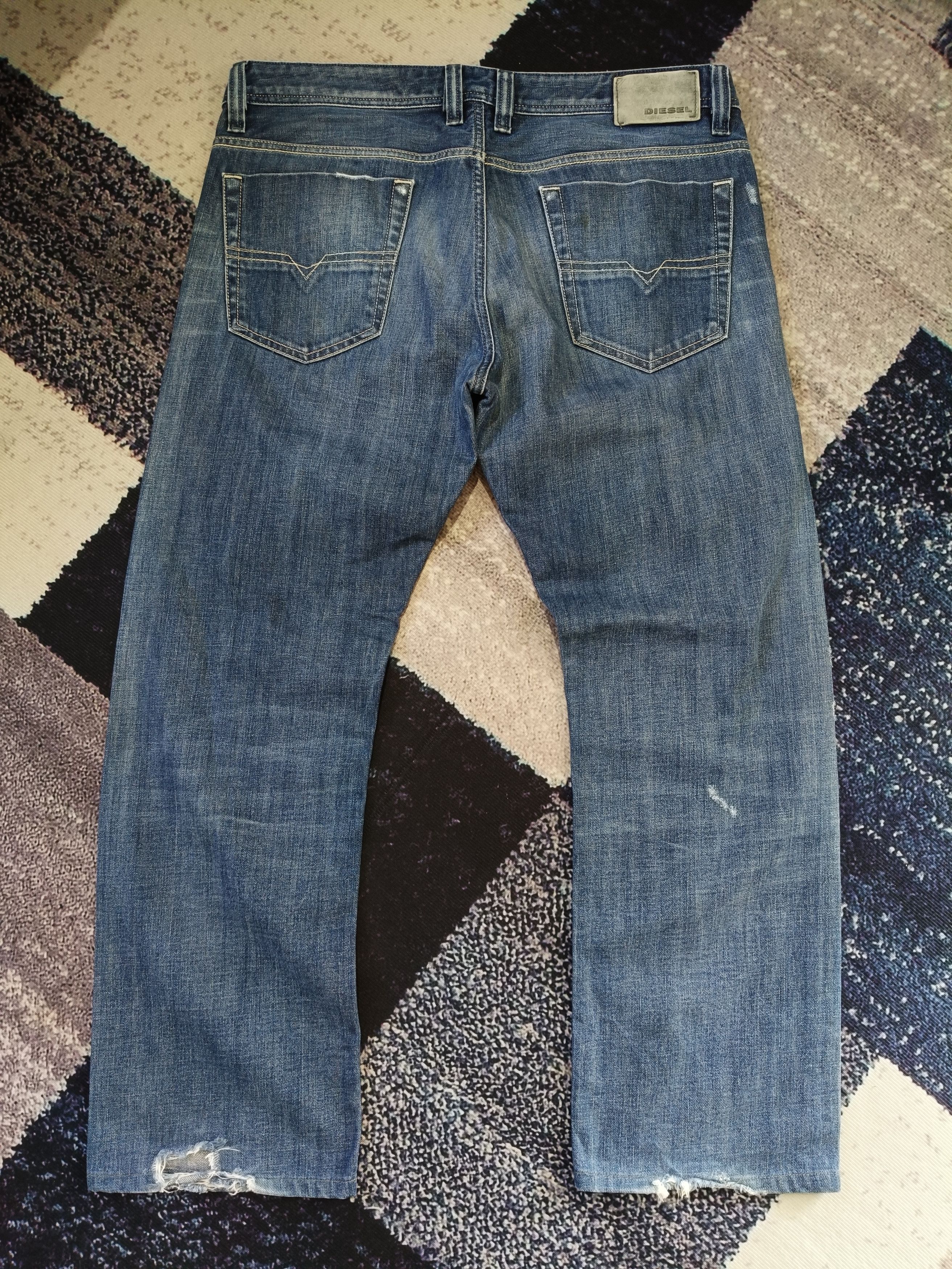 Diesel Diesel VIKER Regular Straight Blue Jeans Size US 36 / EU 52 - 2 Thumbnail