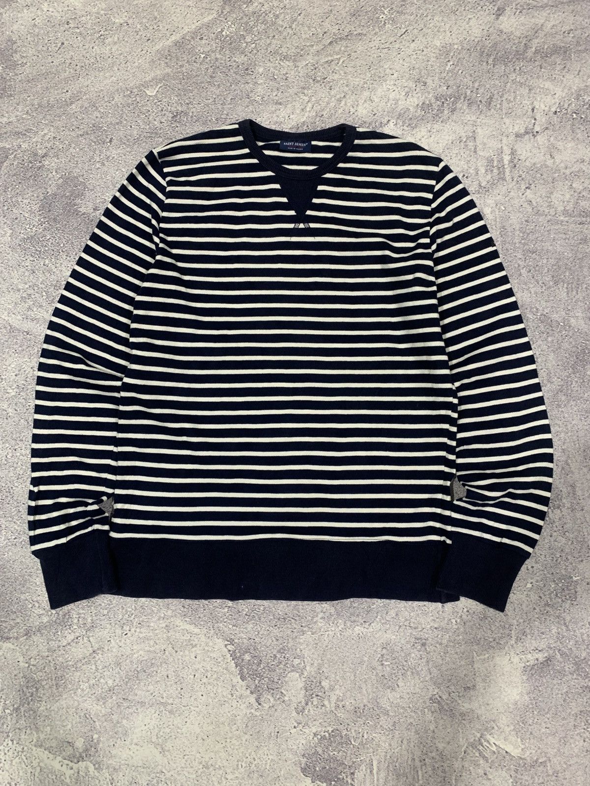 Saint James France Asap Rocky Style in Blue, Men's